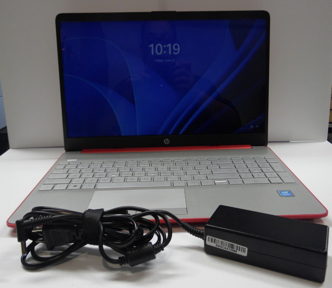 HP 15 (NO CHARGING CORD, PARTS OR REPAIR ) Laptop – Red
