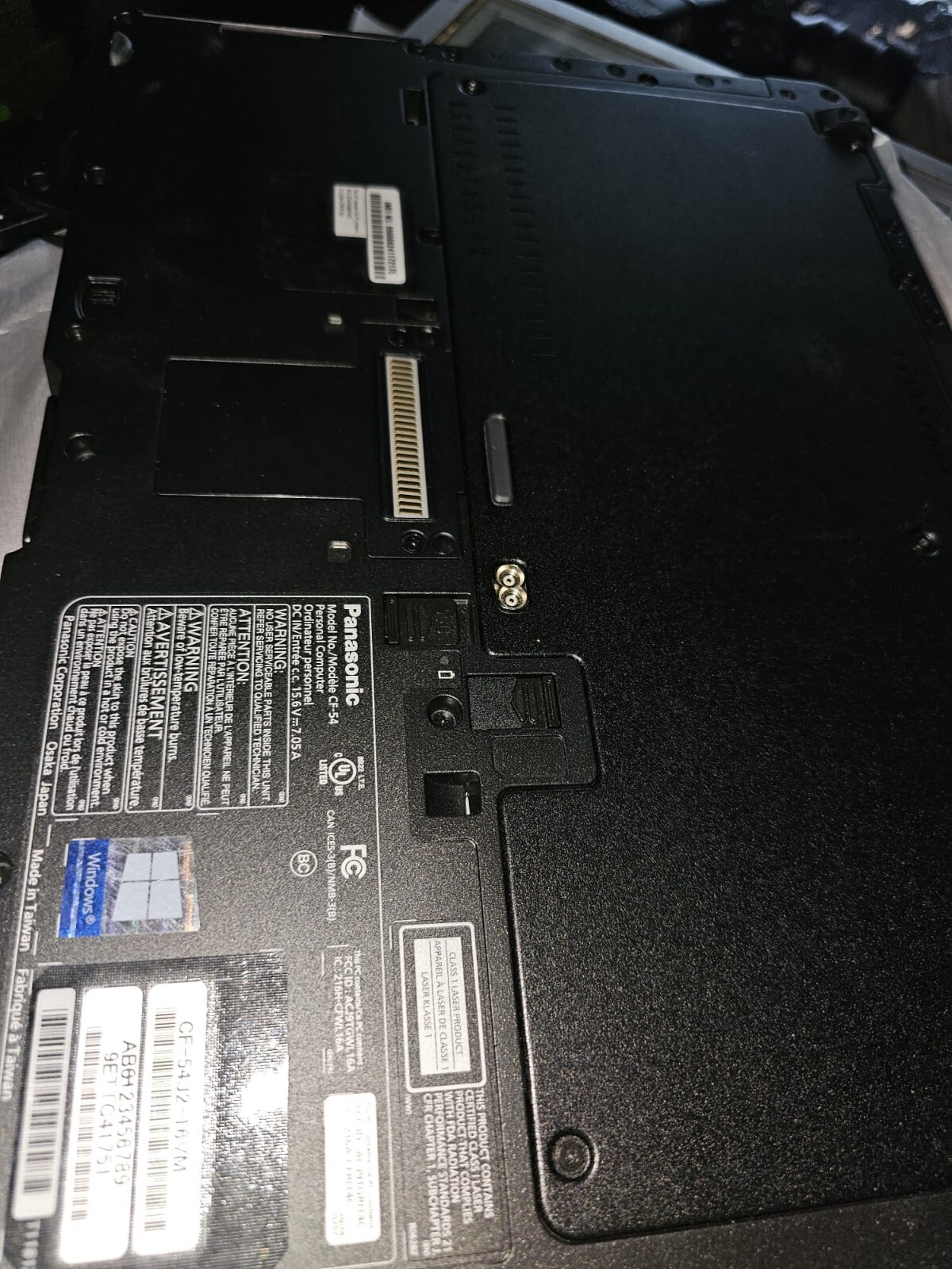 TOUCH SCREEN/ddr4/Panasonic Toughbook CF-54/mk3 Core i5-7300 2.6/CF-54J2569VM