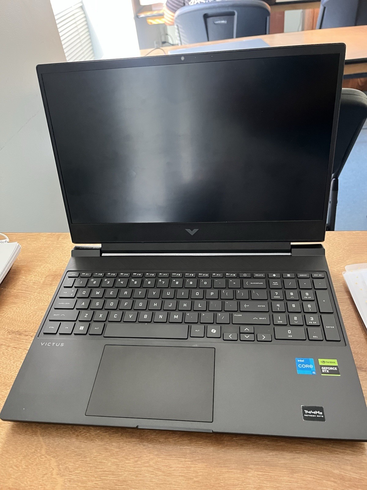 HP Victus 15.6in Gaming Laptop i7 8GB 512GB SSD RTX Win11 Home Black