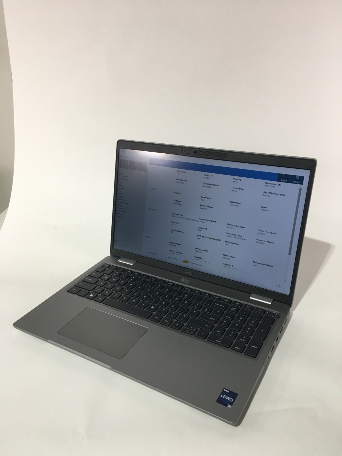 Dell Precision 3571 15.6″ i7-12800H, 16 CORE 32GB RAM 1TB SSD