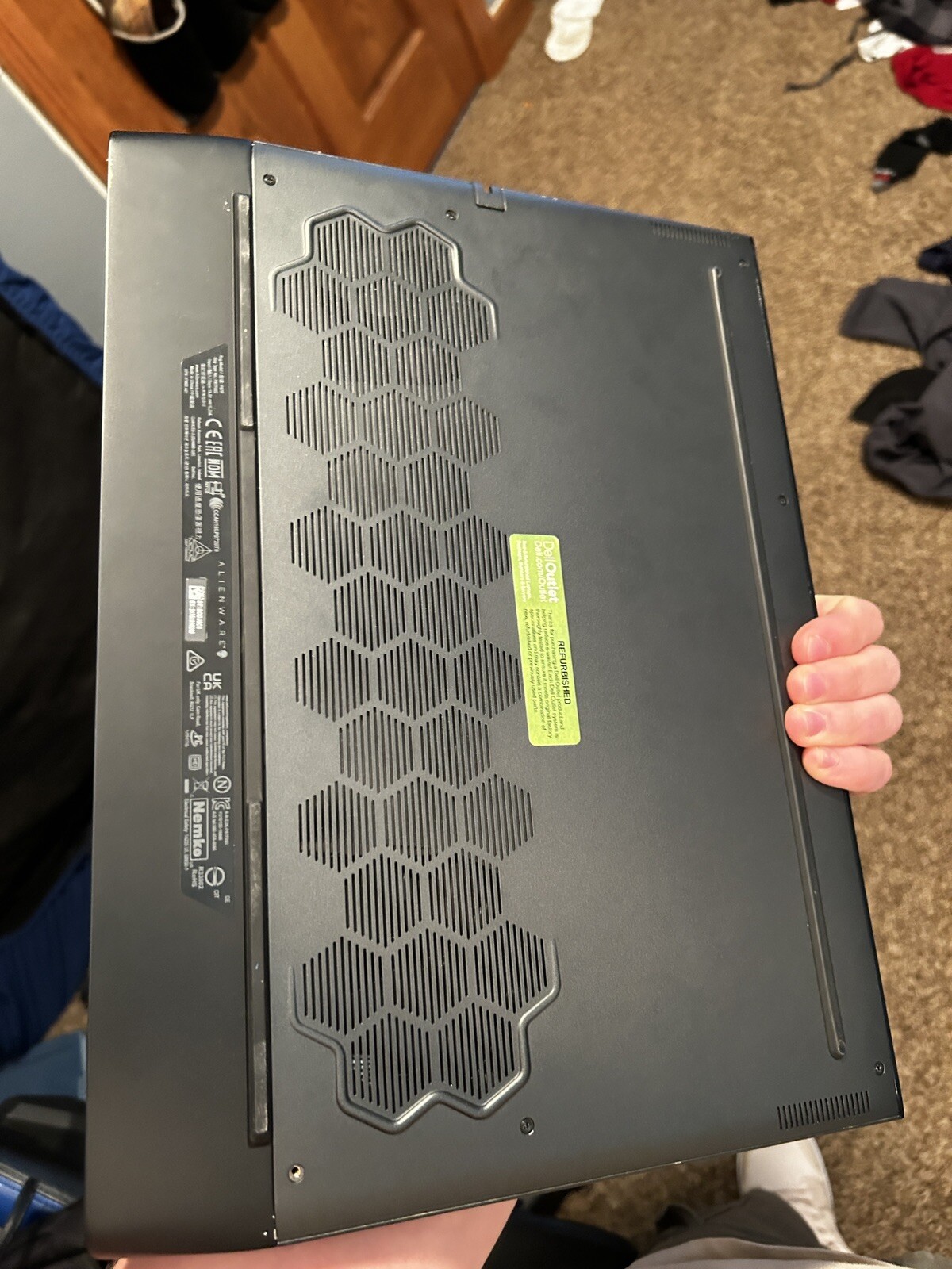 alienware m15 r3 gaming laptop Nvidia GeForce etc 2070 super