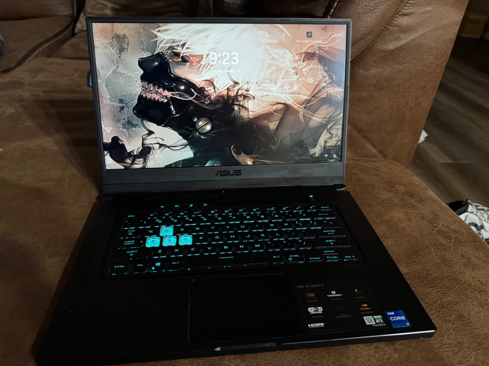 ASUS TUF Dash F15 FX516PM 15.6″ (512GB SSD, Intel Core i7 11th Gen., 3.30…