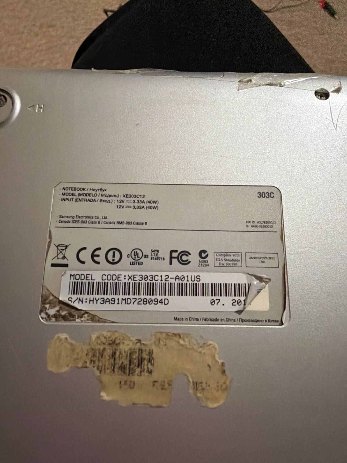Samsung Chromebook 3 XE303C12-A01US 11.6″ 16GB 2GB RAM Chrome OS w/ Charger