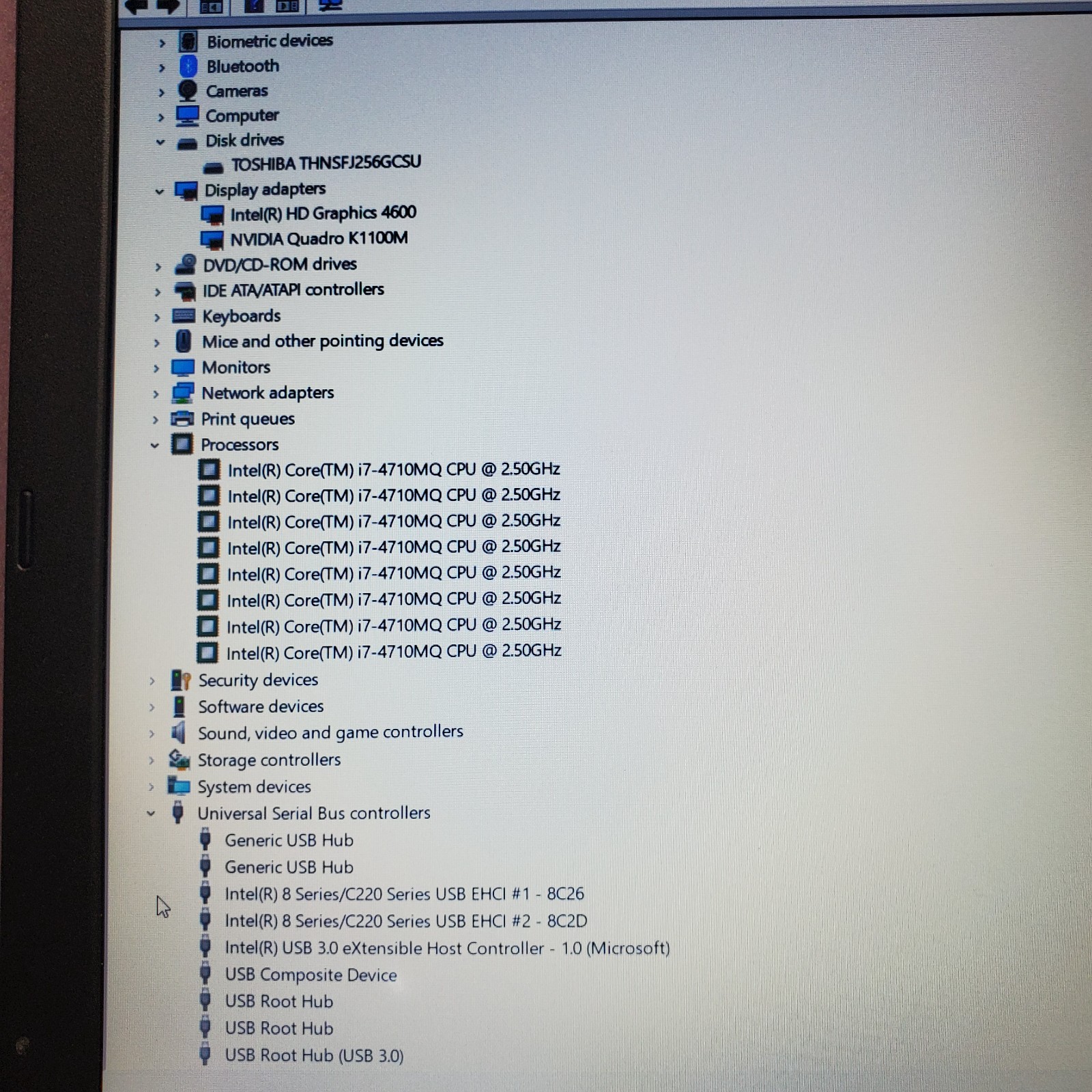 Lenovo ThinkPad W541/i7-4710MQ 2.50GHz/32G Ram/256G SSD/Win10Pro/Bklt KB