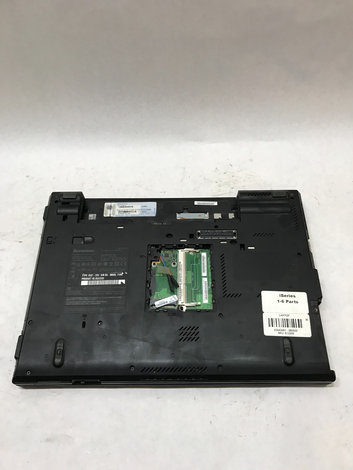 Lenovo ThinkPad T410 14″ Intel Core i5 NO RAM NO HDD/OS For Parts POWER DEAD -DW