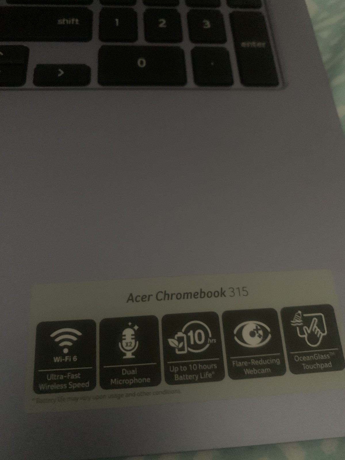 Acer Chromebook 15.6″ 1080p Intel N4500 1.1GHz UHD 4GB RAM 64GB CB315-4H-C0VN