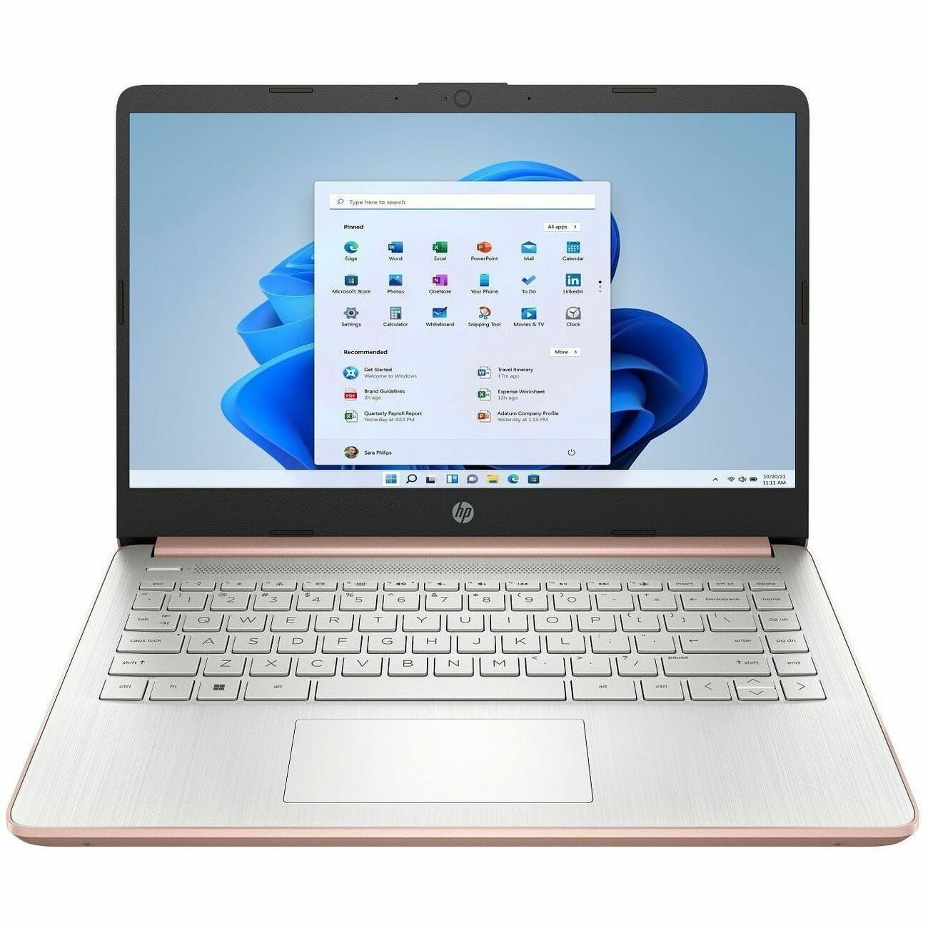 Hewlett Packard C42BPUA#ABA 14″ Touchscreen Notebook – Pale Rose Gold