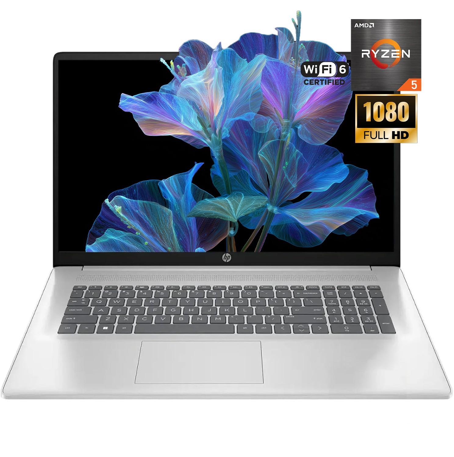 HP 17.3″ Laptop computer UpTo 4.3 GHz AMD Ryzen 5 – 7430U UP TO 64GB RAM 4TB SSD