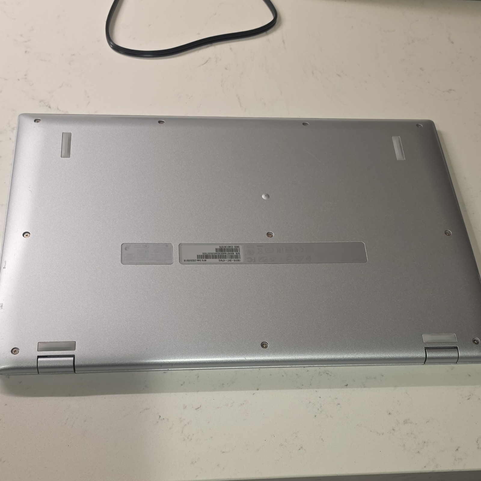 Acer Chromebook 14in Silver AMD A4 4GB RAM 32GB eMMC Chrome OS 1080p