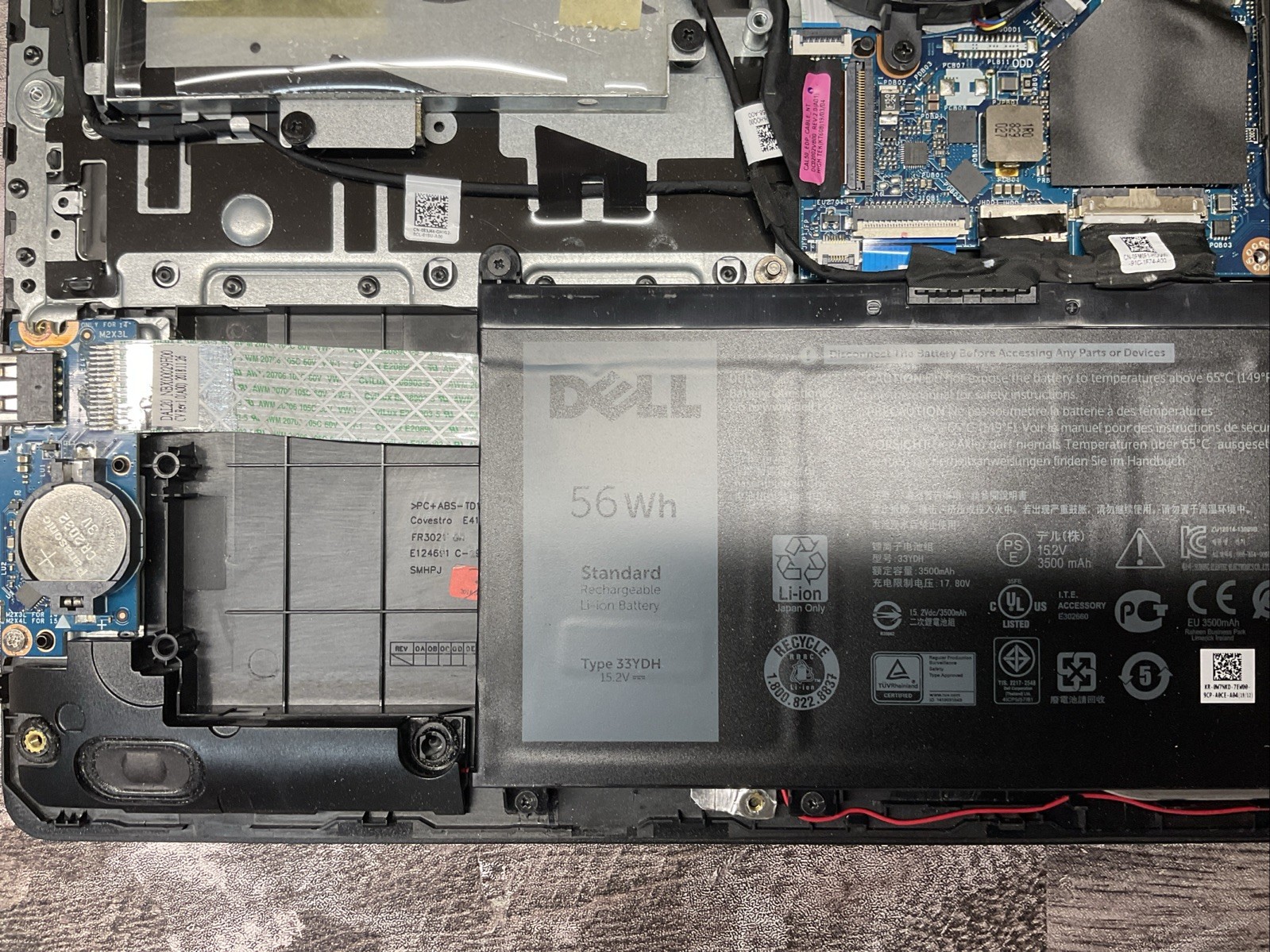 Dell Latitude 3590 / Intel Core i5 8th Gen / BIOS Unlocked / Parts Repair / J6
