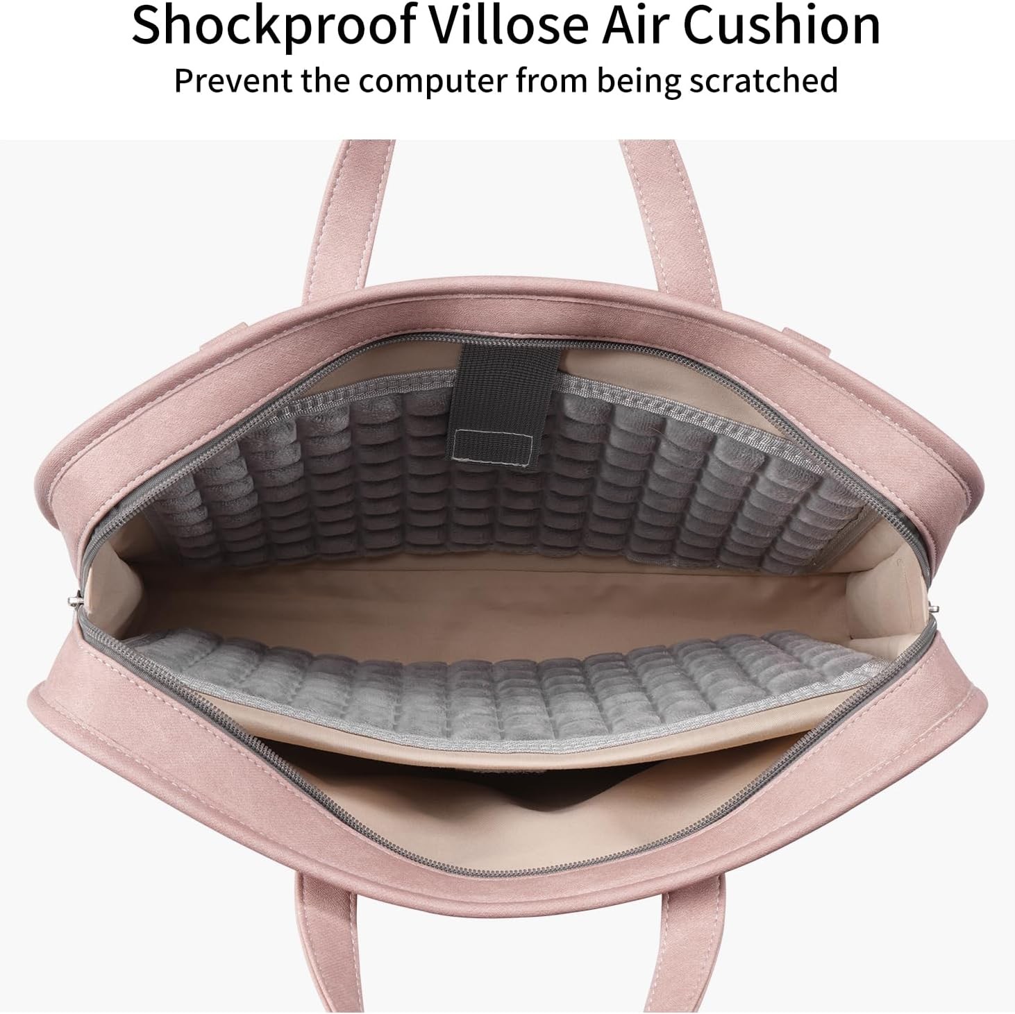 Pink Sleeve Case for 15.6 Inch, 16 Inch MacBook Pro, Includes Shoulder Strap, Po