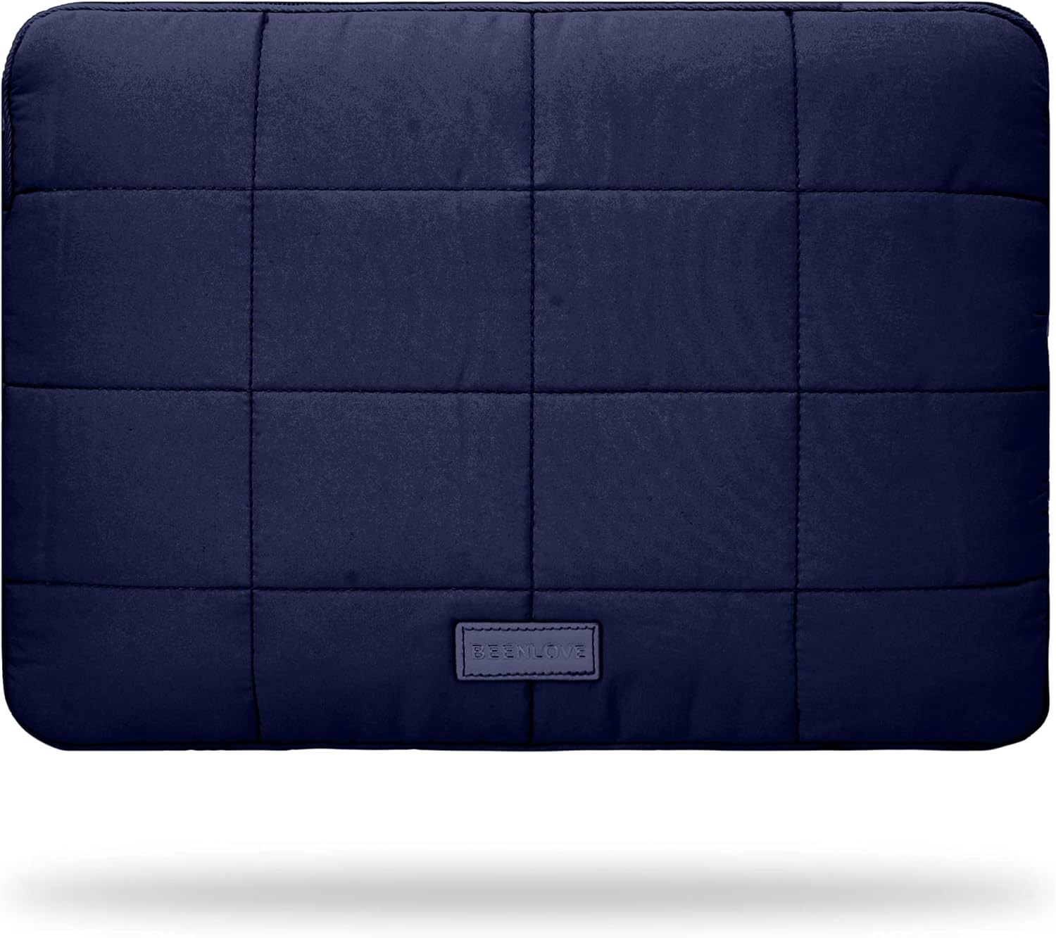 Puffy Laptop Sleeve 14 Inch Matte Navy, Waterproof Carrying Case Bag for Women