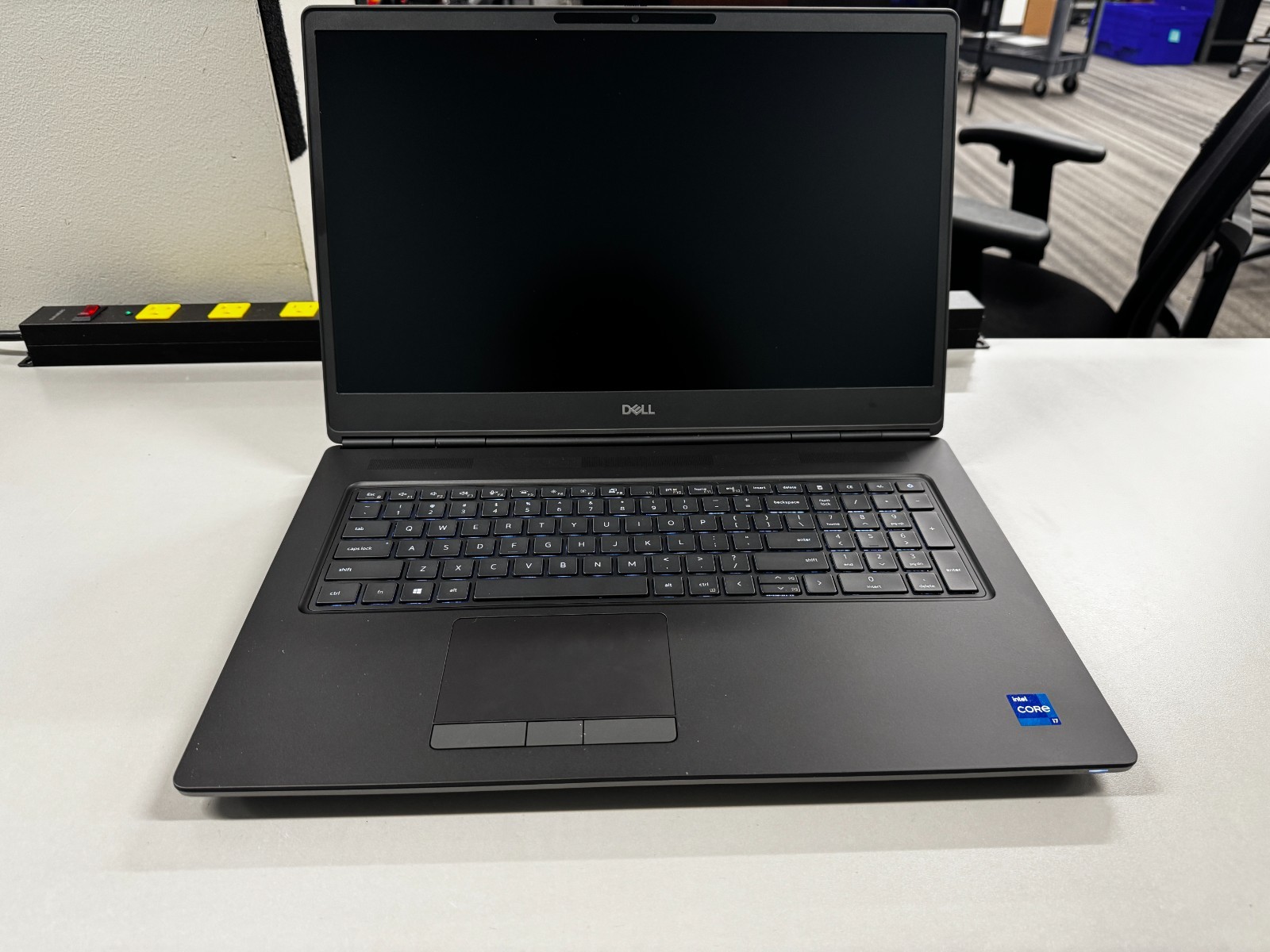 B Grade Dell Precision 17.3′ 7760 512GB SSD 32 GB RAM i7-11800H RTX A3000 NO OS!