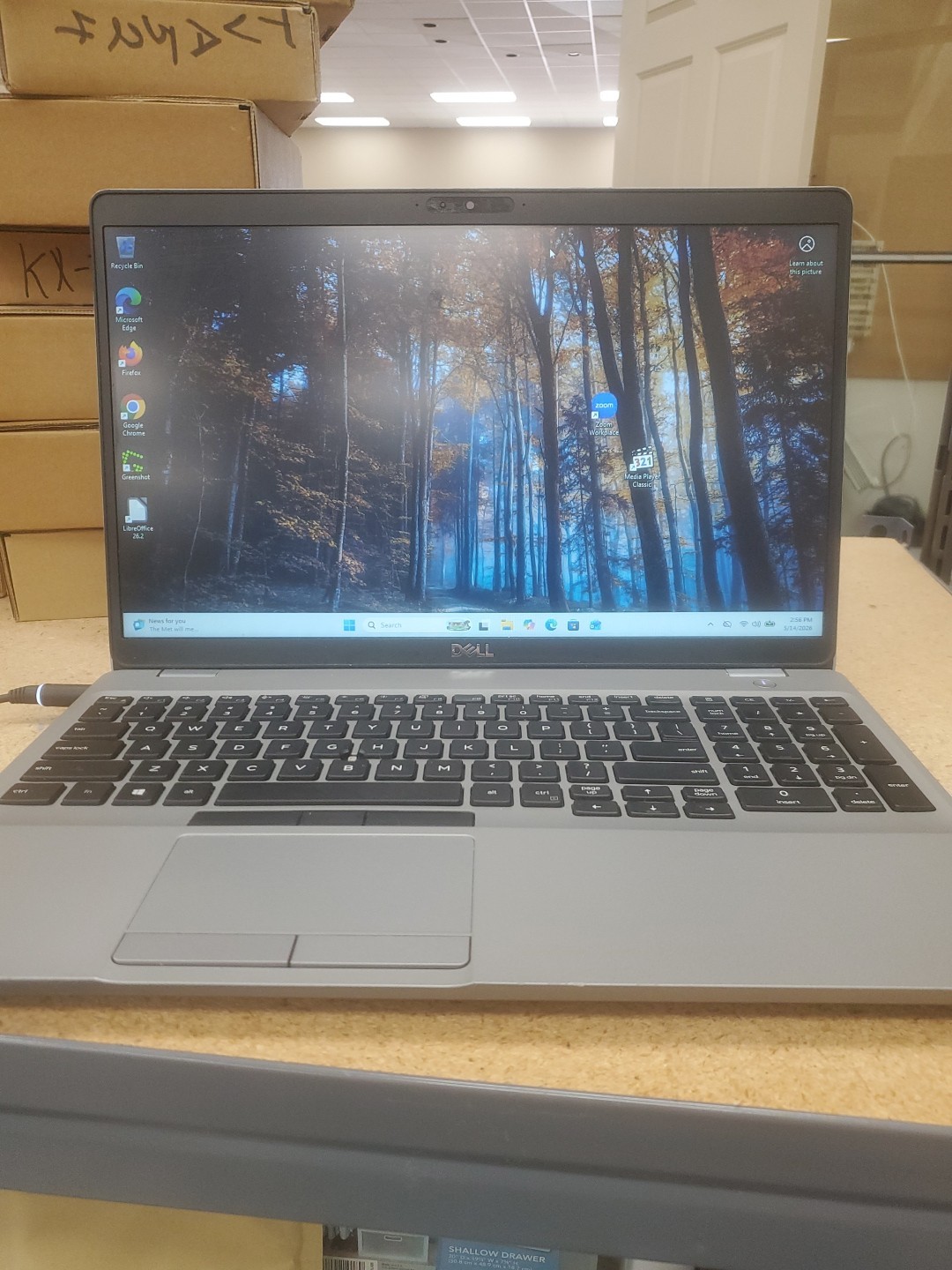 Dell Precision 3550 Laptop – i5-10310U 8GB 256GB SSD 15.6″ 051426-7