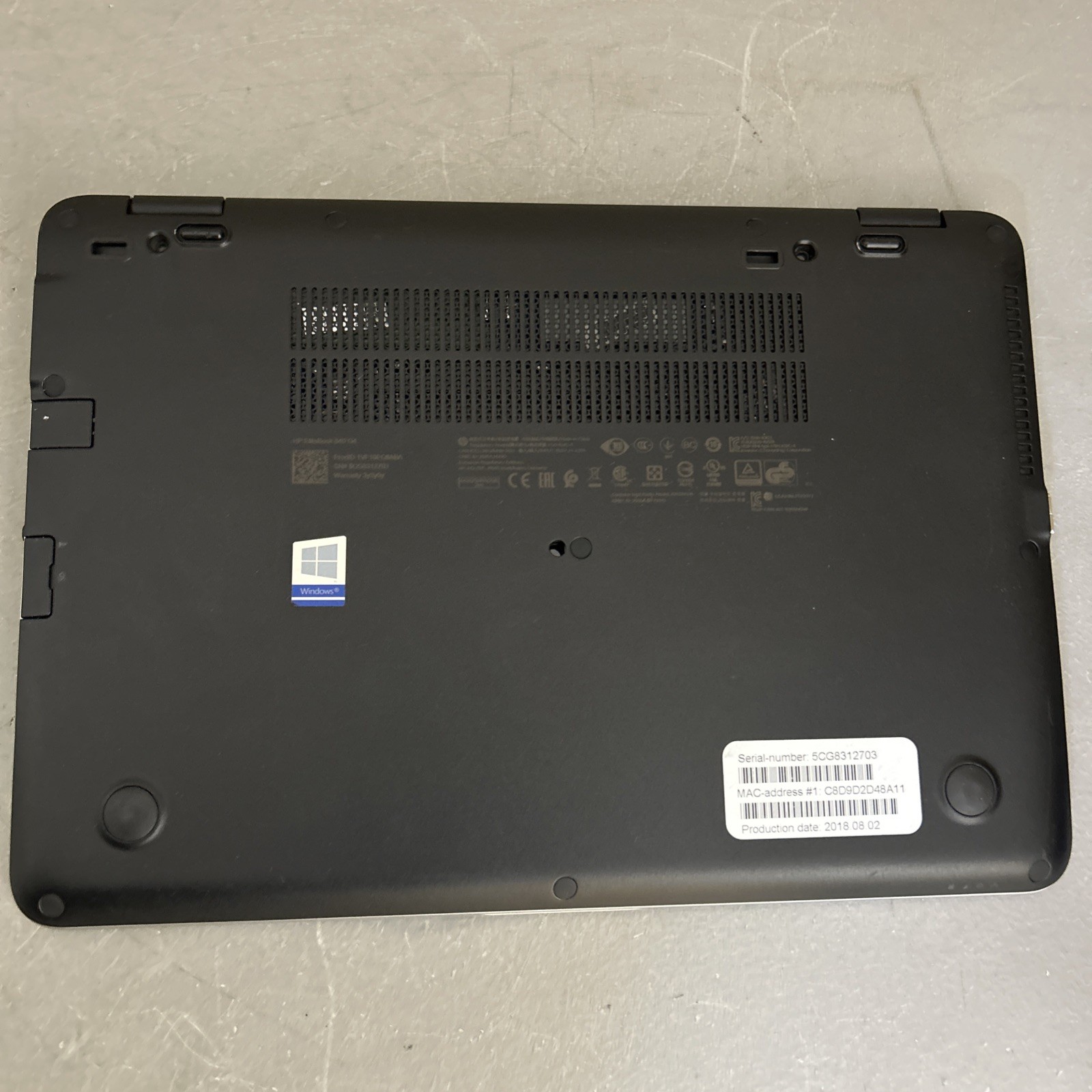HP EliteBook 840 G4 14″ Core i5 8GB RAM, 256 GB SSD Window 11