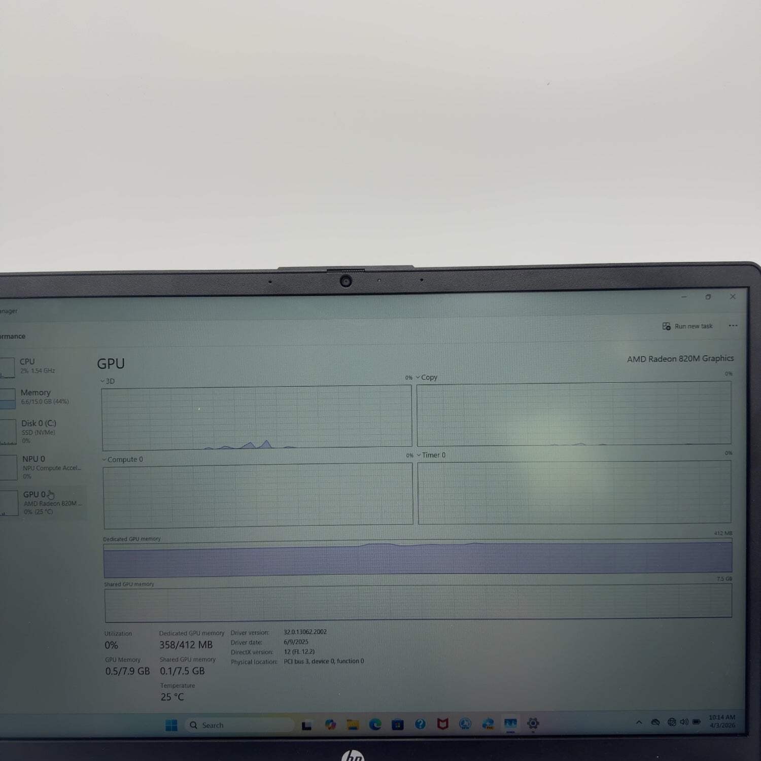 HP OmniBook 3 15-FN0105DX 15.6″ Ryzen AI 5 330 2.0 16GB RAM 512GB SSD
