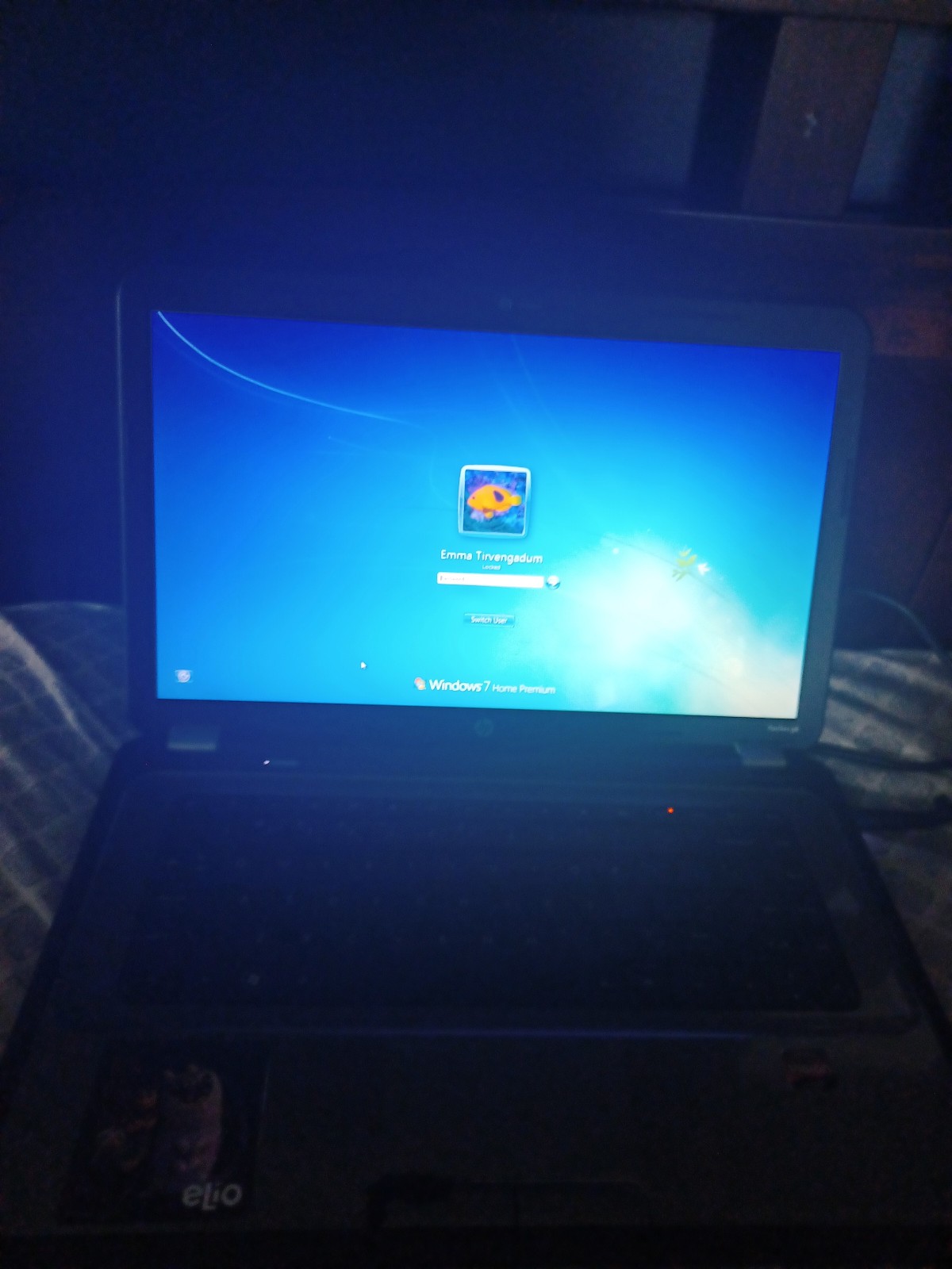 HP Pavilion G6 Notebook PC Laptop; 500GB HDD,8GB, Windows 7 HOME PREMIUM