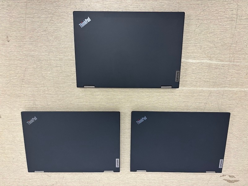 3x Lenovo ThinkPad X13 Yoga Gen 2 i5-1145G7 16GB 256GB SSD Touchscreen Laptop