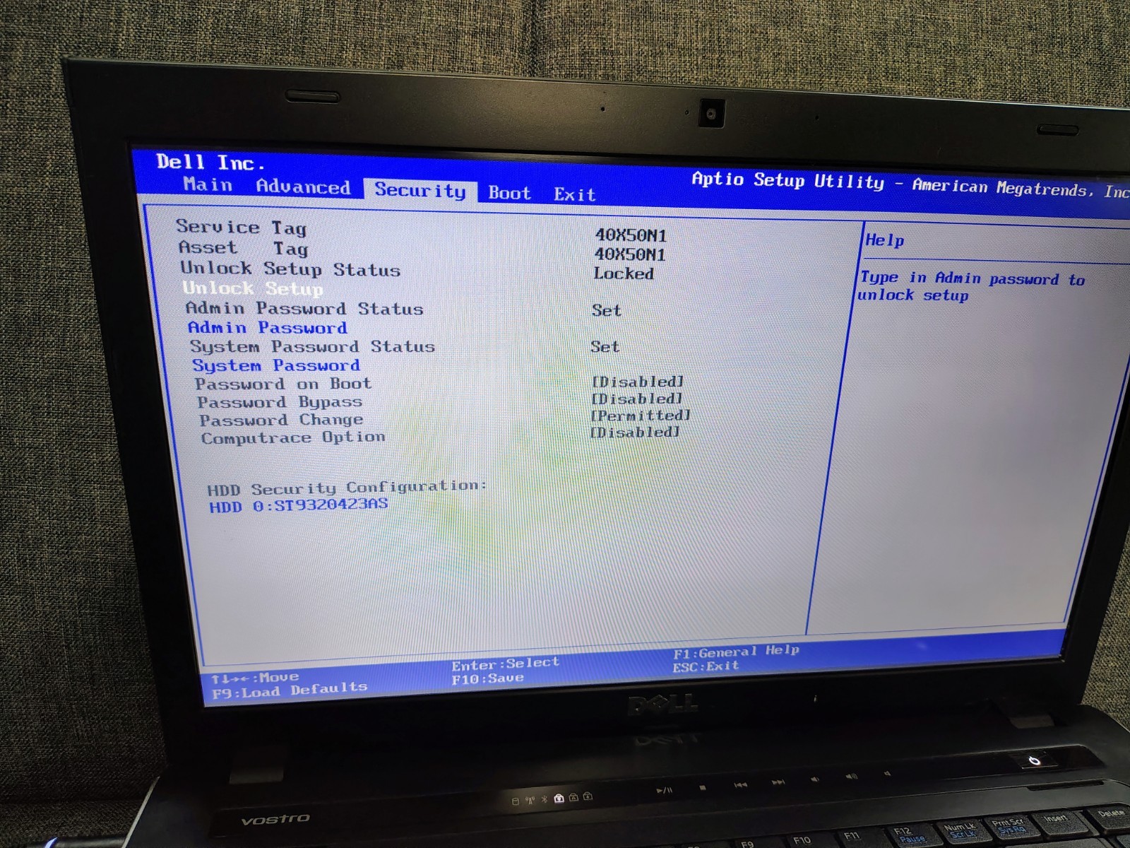 Dell Vostro 3500 15.6″ HD Intel Core i3 M370 2.4GHZ Laptop For Parts