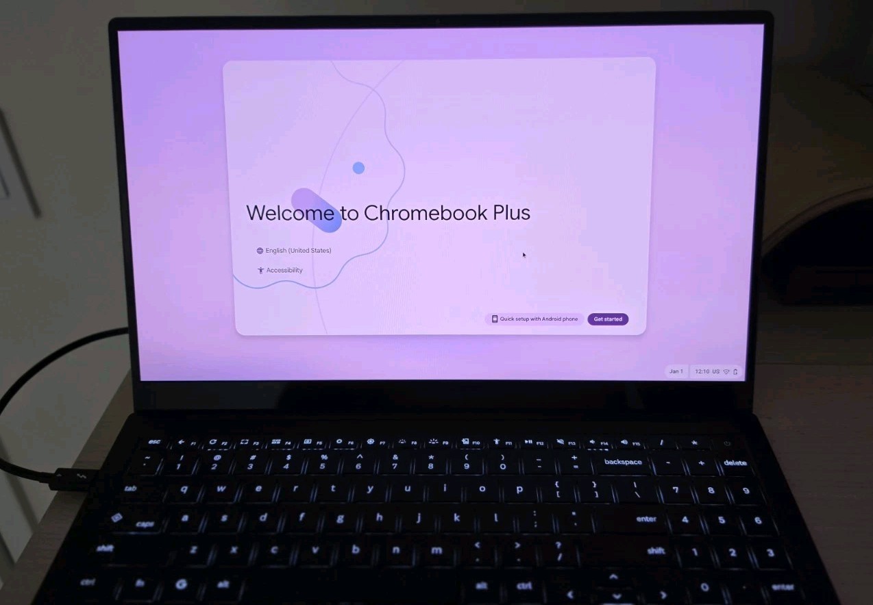 Samsung Galaxy Chromebook Plus 15.6″ (256GB, Intel Core 3, 8GB) – Neptune Blue