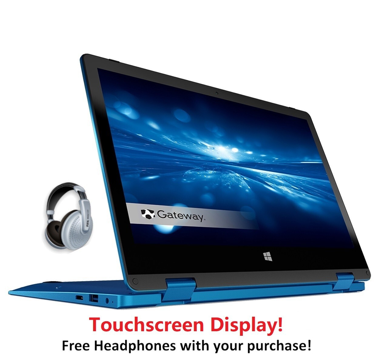 Gateway 11.6″ HD Touchscreen 1.1GHz Ubuntu/Linux, Android, or Win11/10, Office*