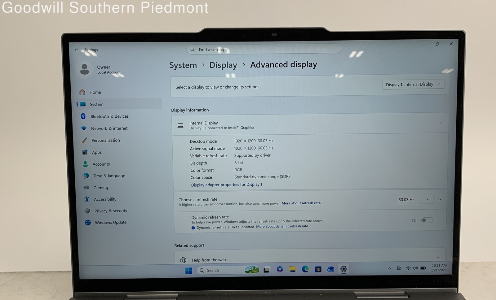 Lenovo ThinkPad X1 2-in-1 Gen 9 Intel Core Ultra 7 165U 32GB RAM 512GB SSD