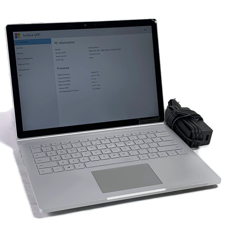Microsoft Surface Book 3 1900 13.5″ i7-1065G7 1.3GHz 16GB 256GB NVMe SSD – Win11