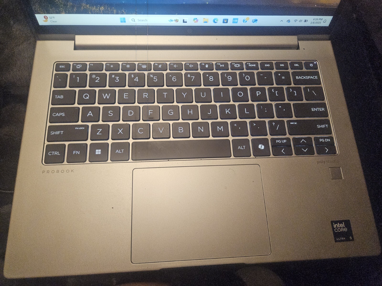HP ProBook Laptop Computer 14″ WUXGA Touch Screen Intel Core Ultra 5 16 GB