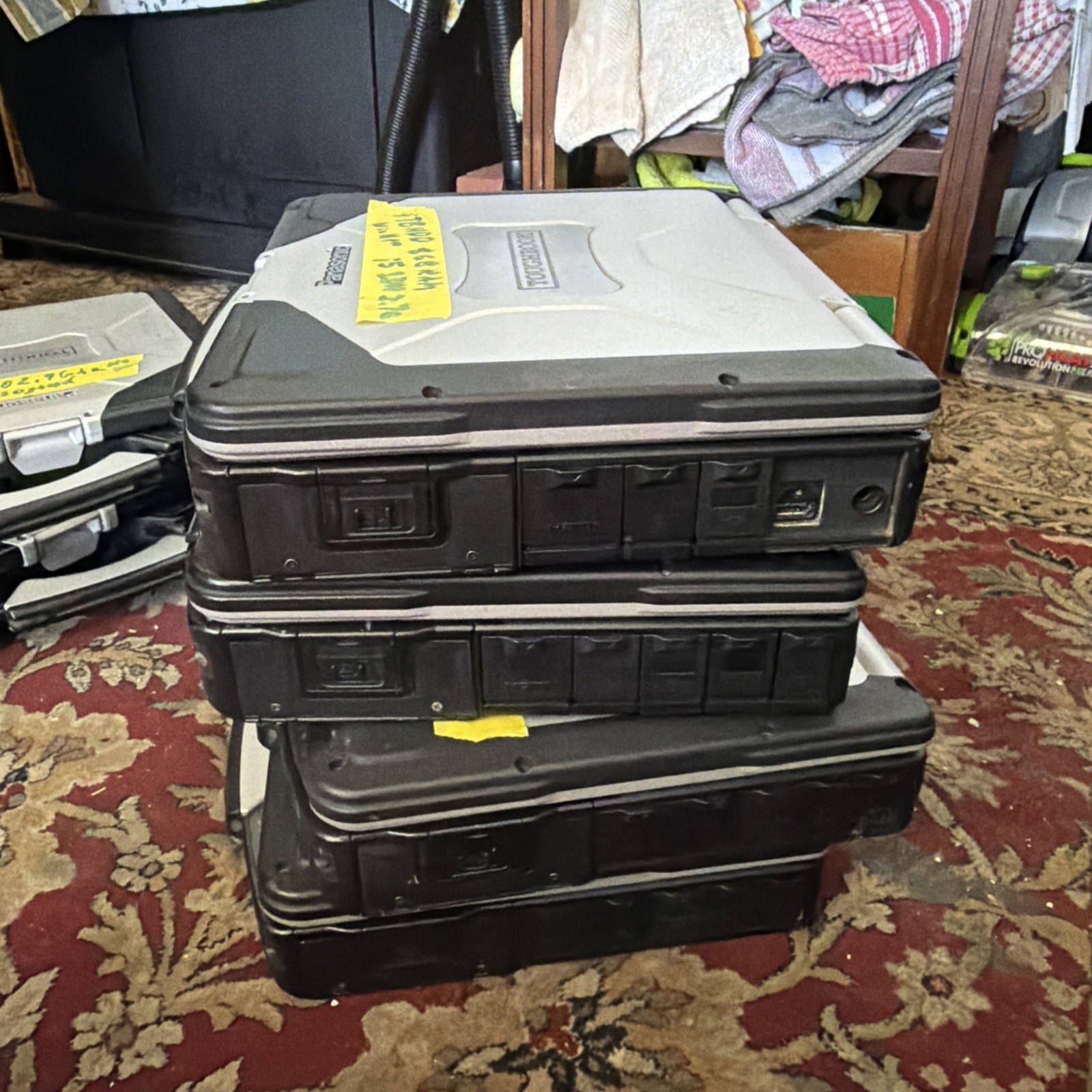 4 Panasonic CF-31 all 4 have windows 11 pro new batt hdd/ssd and ram included
