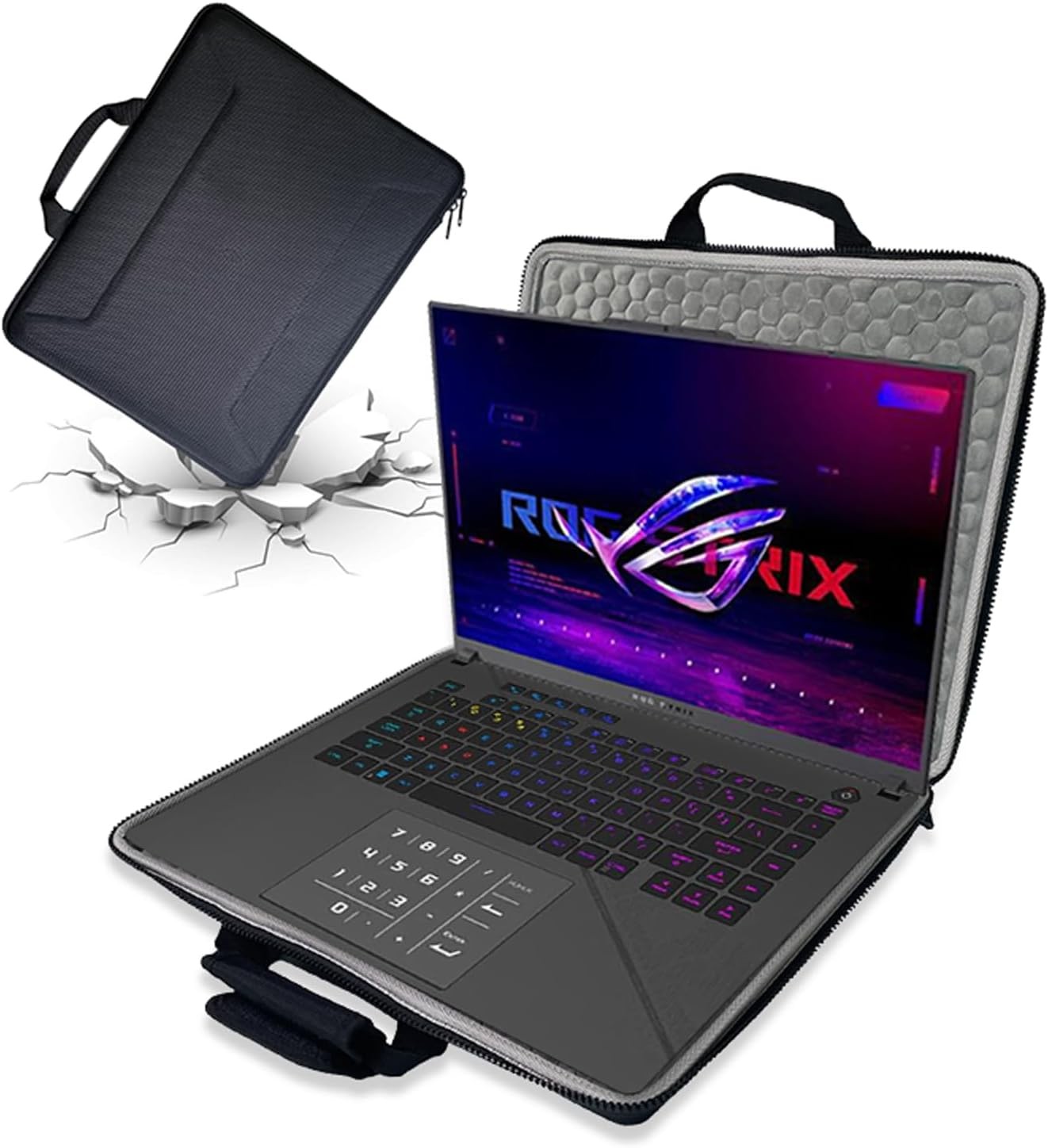 16inch Hard Laptop Case for Asus Rog Strix G16 2024 Gaming Laptop 16” and Lenovo
