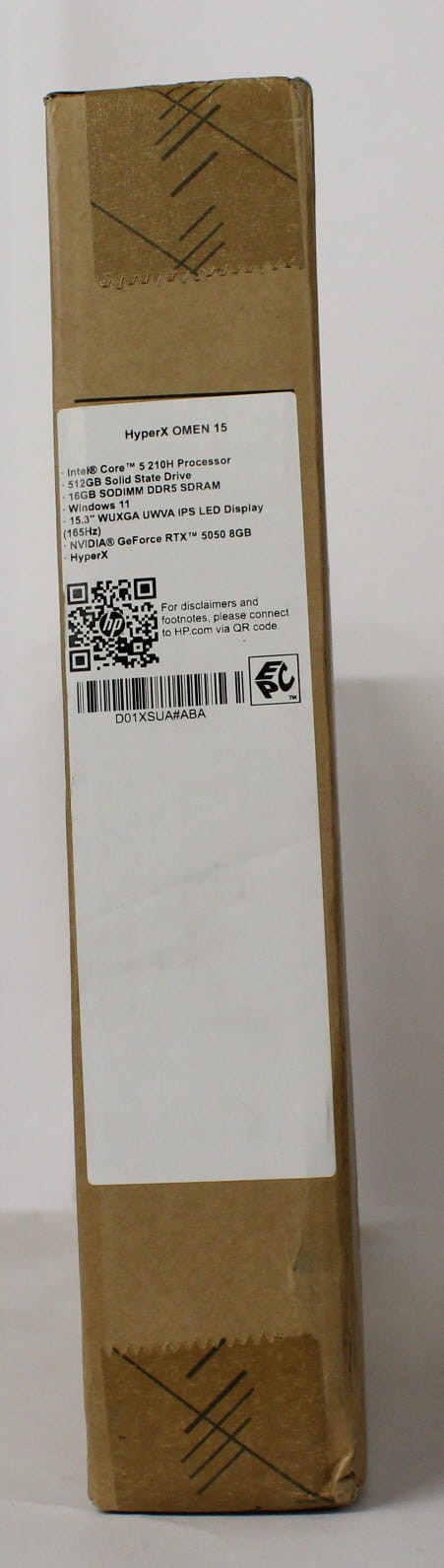 HP Hyper Omen 15 Laptop (15-ga0059wm)
