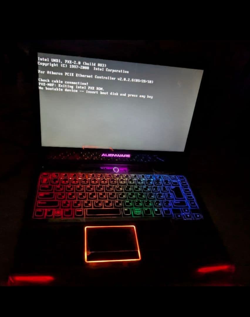 Alienware M14X Gaming Laptop Intel Core i7-2760QM 16GB NVIDIA GT 555M 3GB Junk