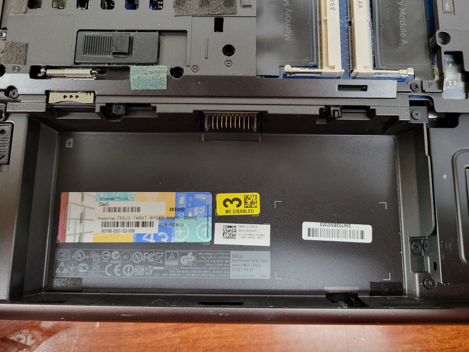 2x Dell Precision M6700/800 i7 Mixed 8GB *No HDD/OS/Batt/Cover/READ | LP534DS