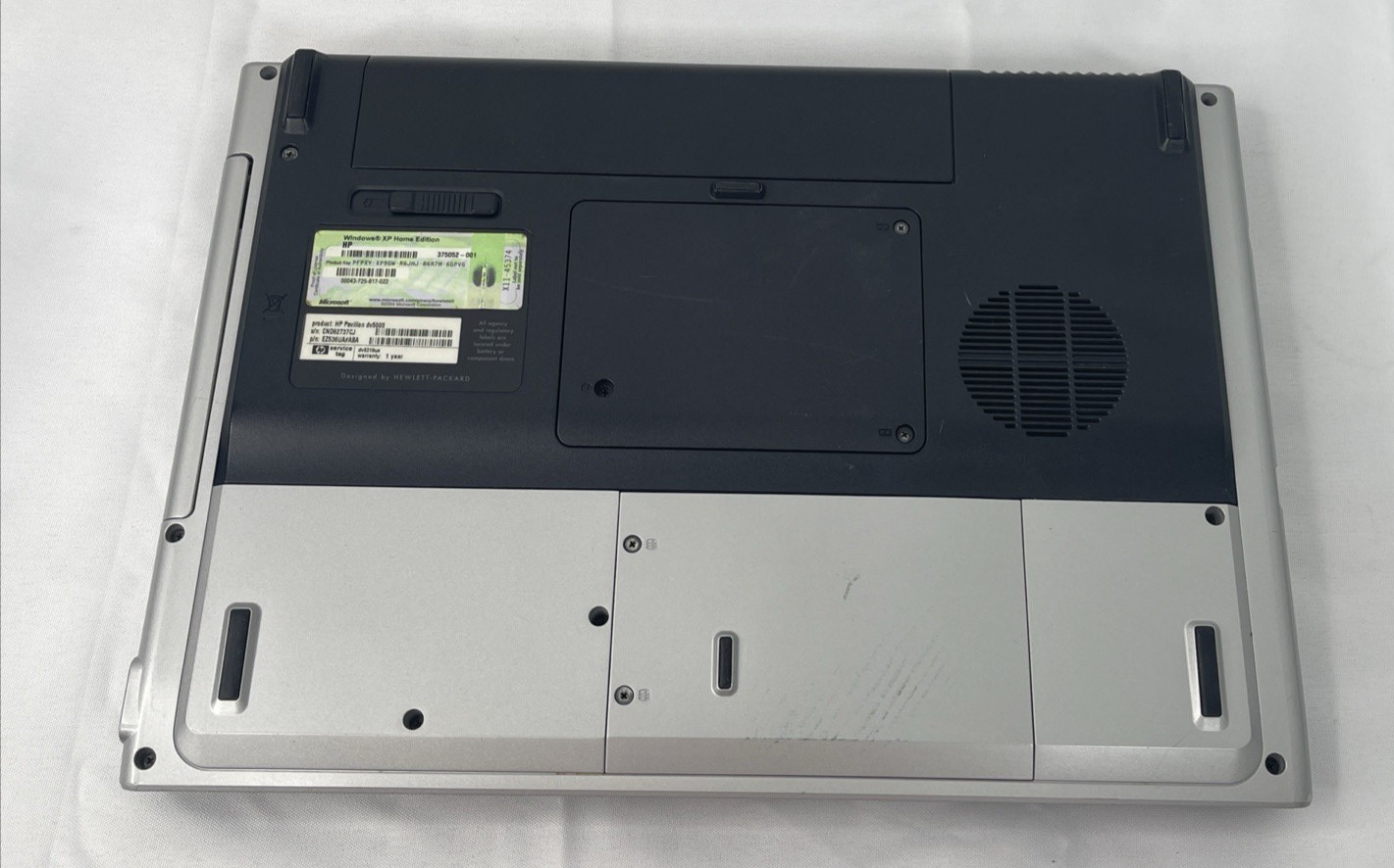 Hp Pavilion Dv5000 Laptop Altec Lansing 15″ 1.66 GHz & Power Supply Bundle
