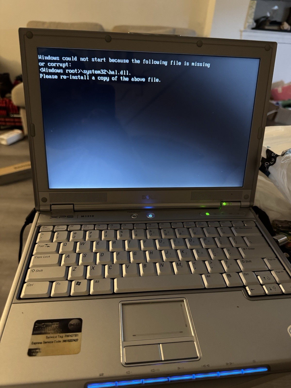Dell XPS M1210 12.1in Silver Core 2 Duo 1.83GHz 2GB 100GB XP GeForce