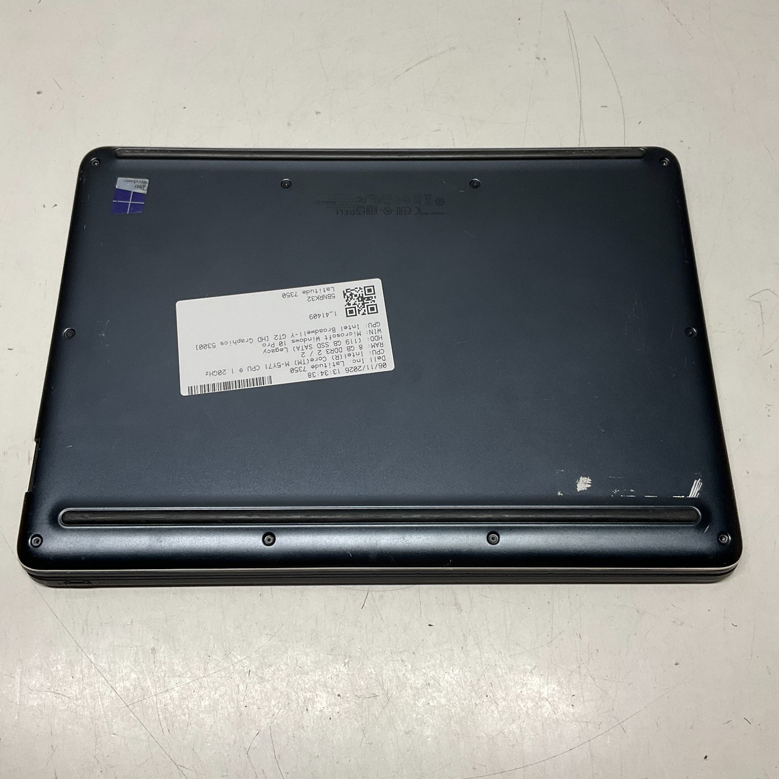 Dell Latitude 7350 TOUCH Core m-5Y71 @ 1.20GHz 8GB RAM 128GB SSD Win 10 BAD BATT