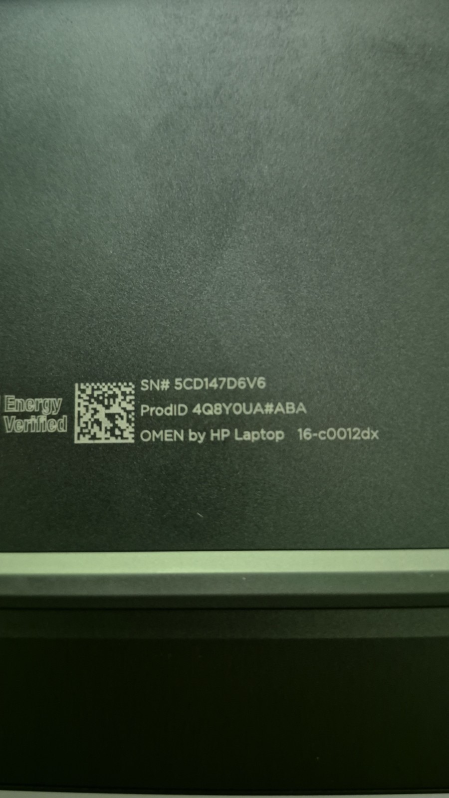 OMEN by HP 16.1-inch Gaming Laptop, specifically the model 16-c0012dx.