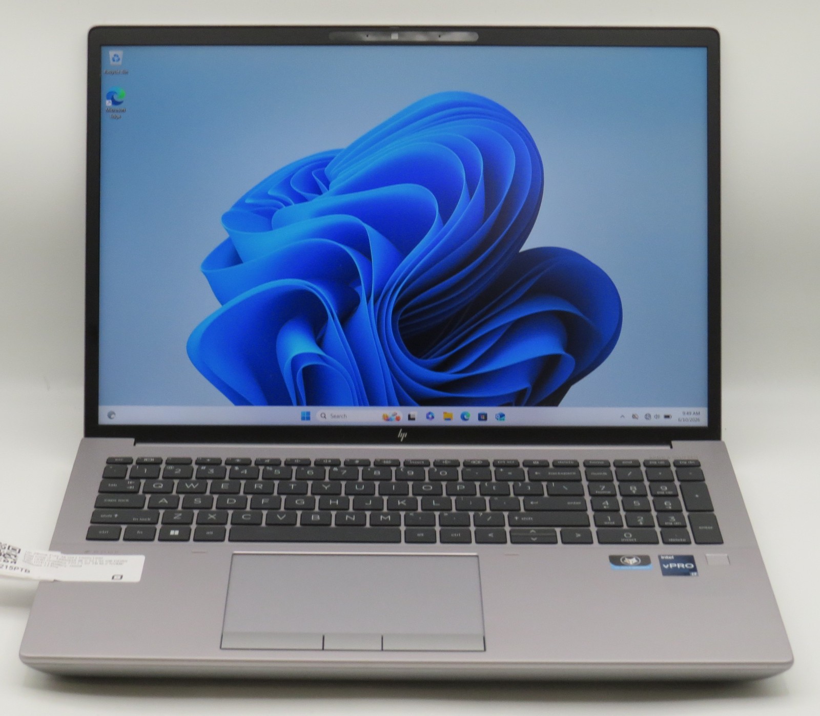 HP ZBook Fury G9 | I7-12850HX | 32GB DDR5 | 1TB m2 NVME | RTX A2000 | Win 11 Pro