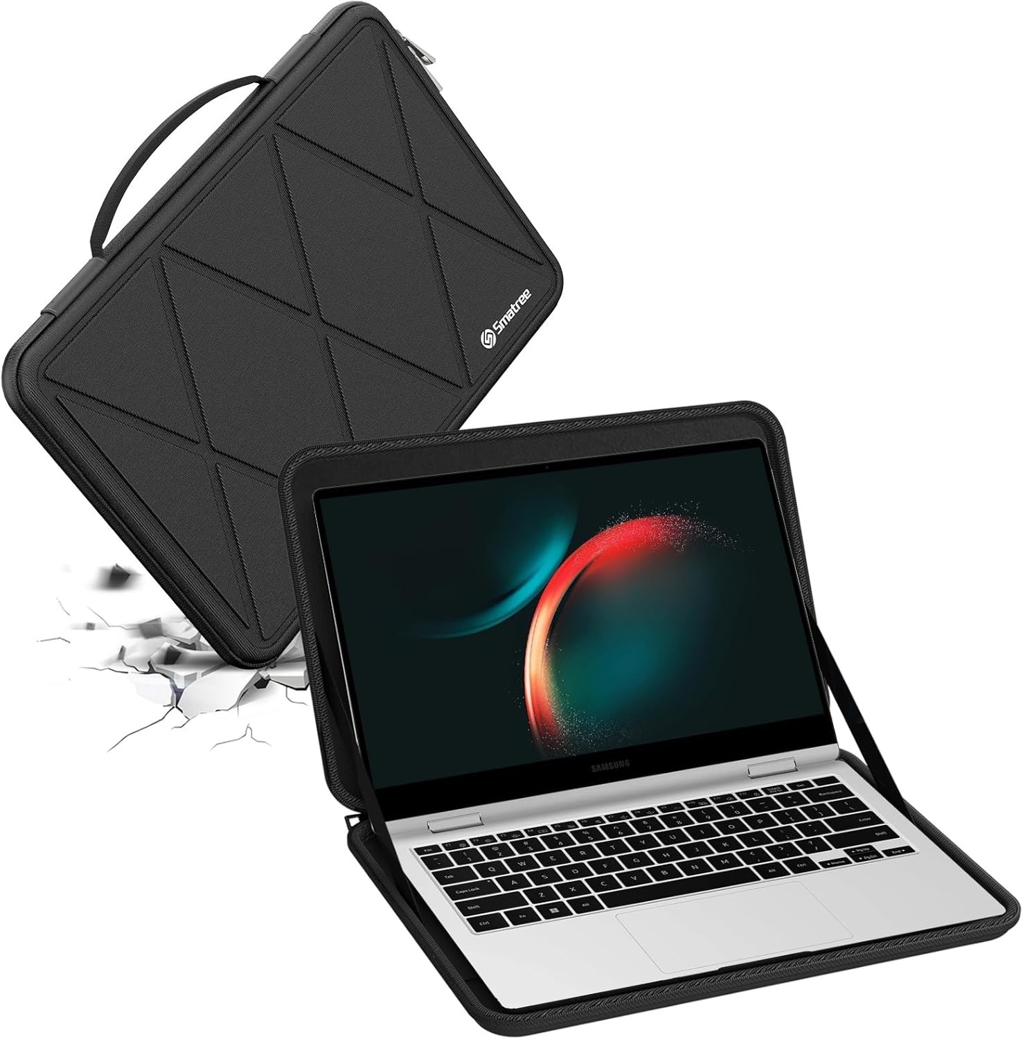Hard EVA Protective Sleeve Case for 15.6 inch Samsung Galaxy Book 5/4/3 360