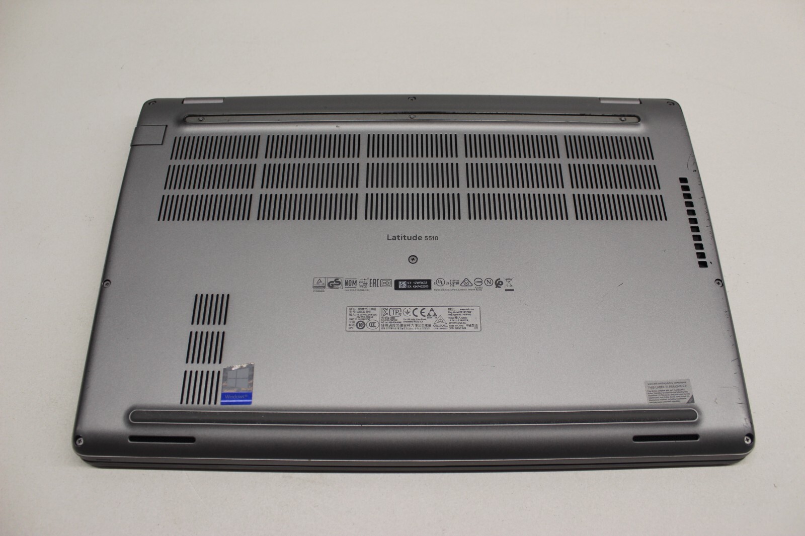 Dell Latitude 5510 I7-10610U 512GB NvME SSD 16GB DDR4 Win11Pro*see description