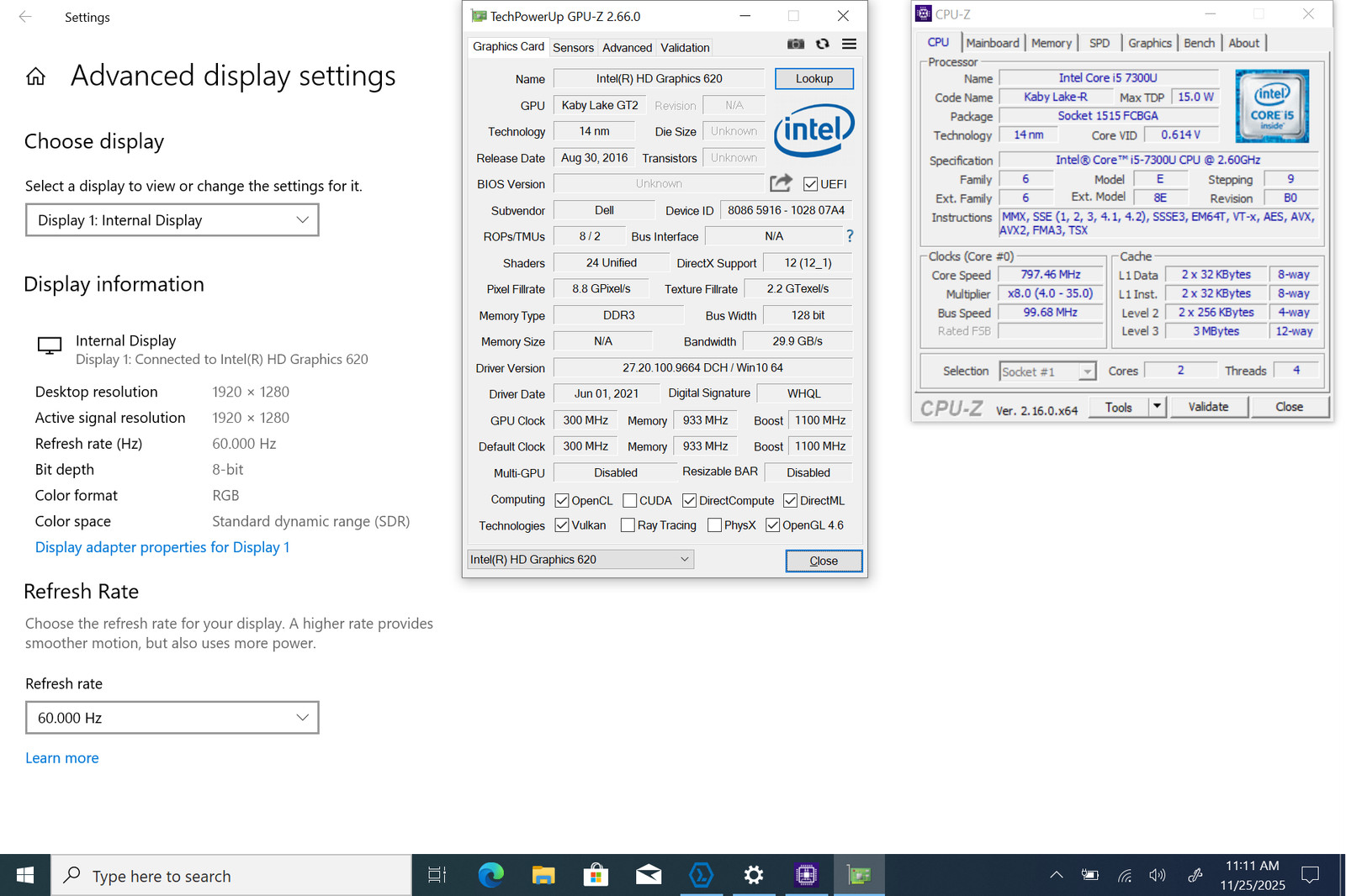 Dell Latitude 5285 2-in-1 12″ FHD+ Touch I5-7300U 256GB 8GB W10P FPR *READ*