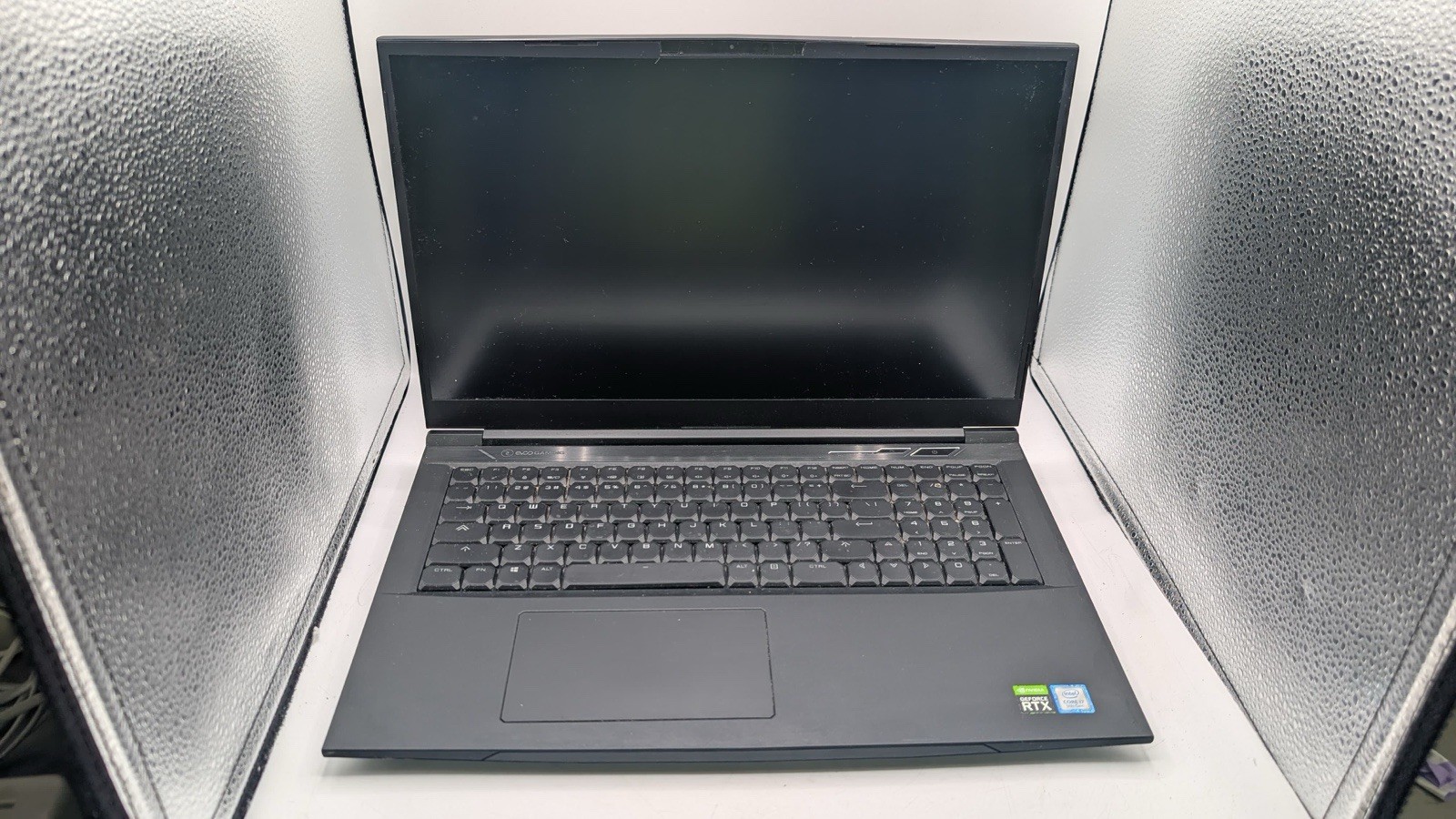 Evoo Gaming Laptop EG-LP6-BK 17.3 RTX GPU Untested No HDD No RAM