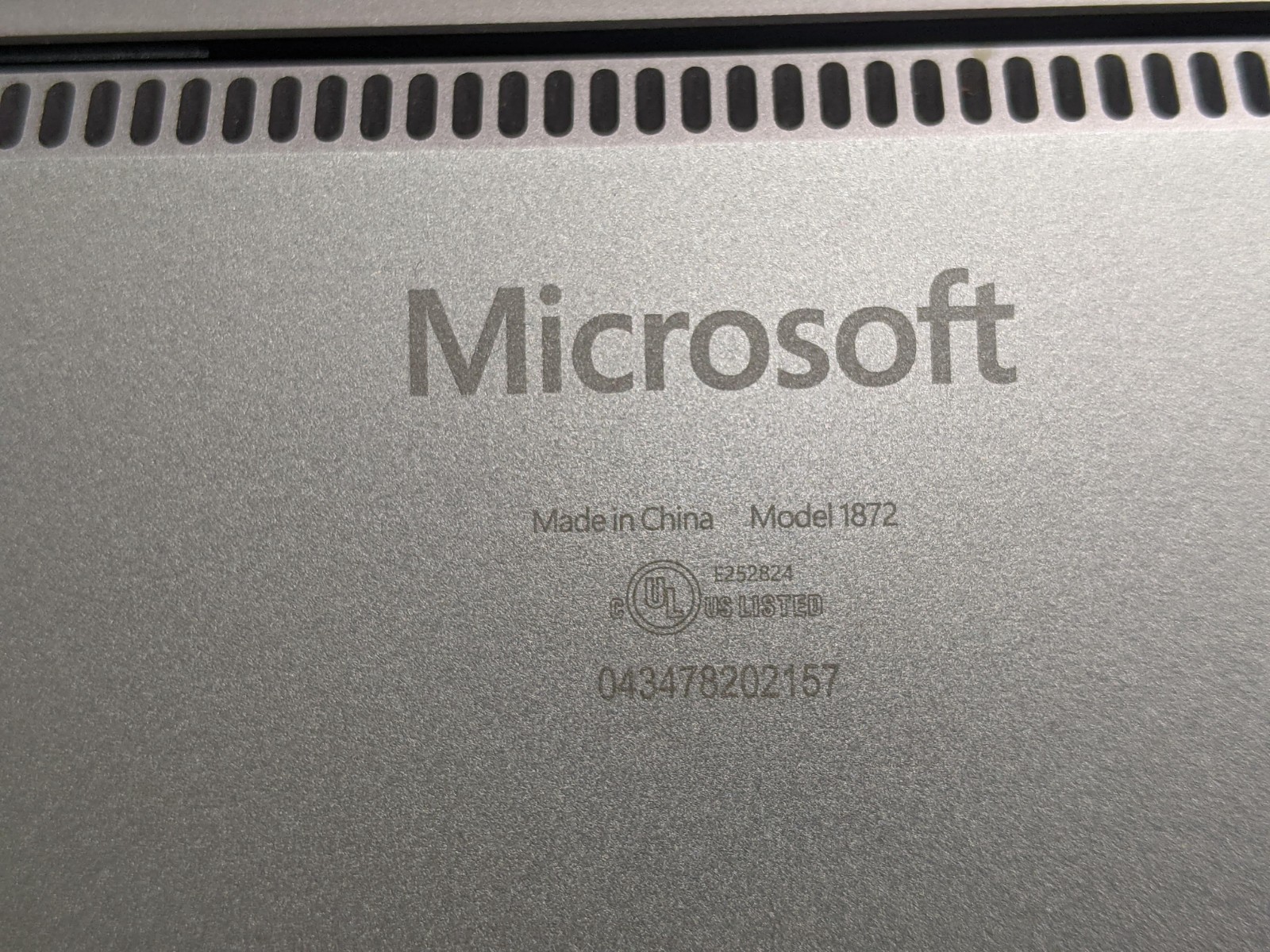 MS Surface Laptop 3 1872 15″2496×1664 TOUCH i7-1065G7 1.3GHz 16GB 512GB W11P +PA