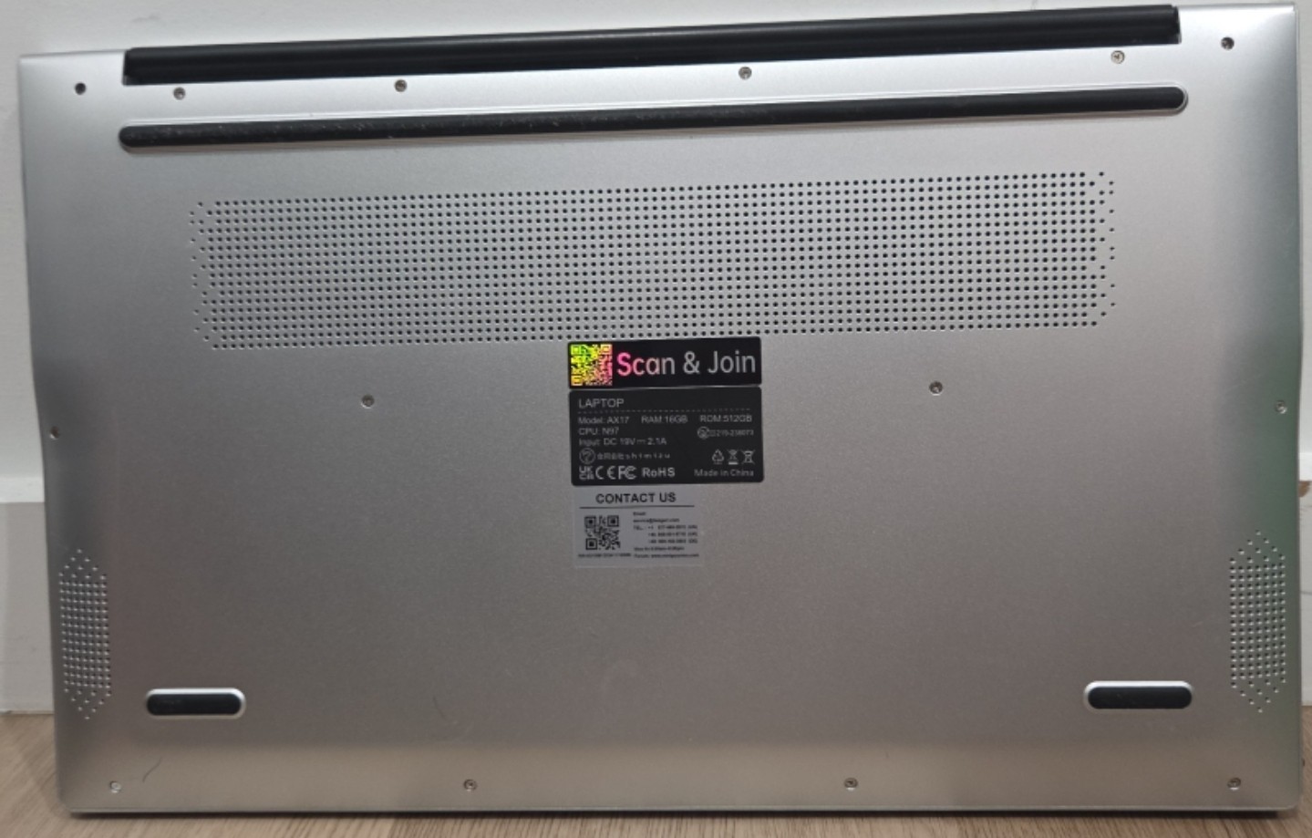 17.3″ Laptop Intel N97 16GB RAM 512GB SSD