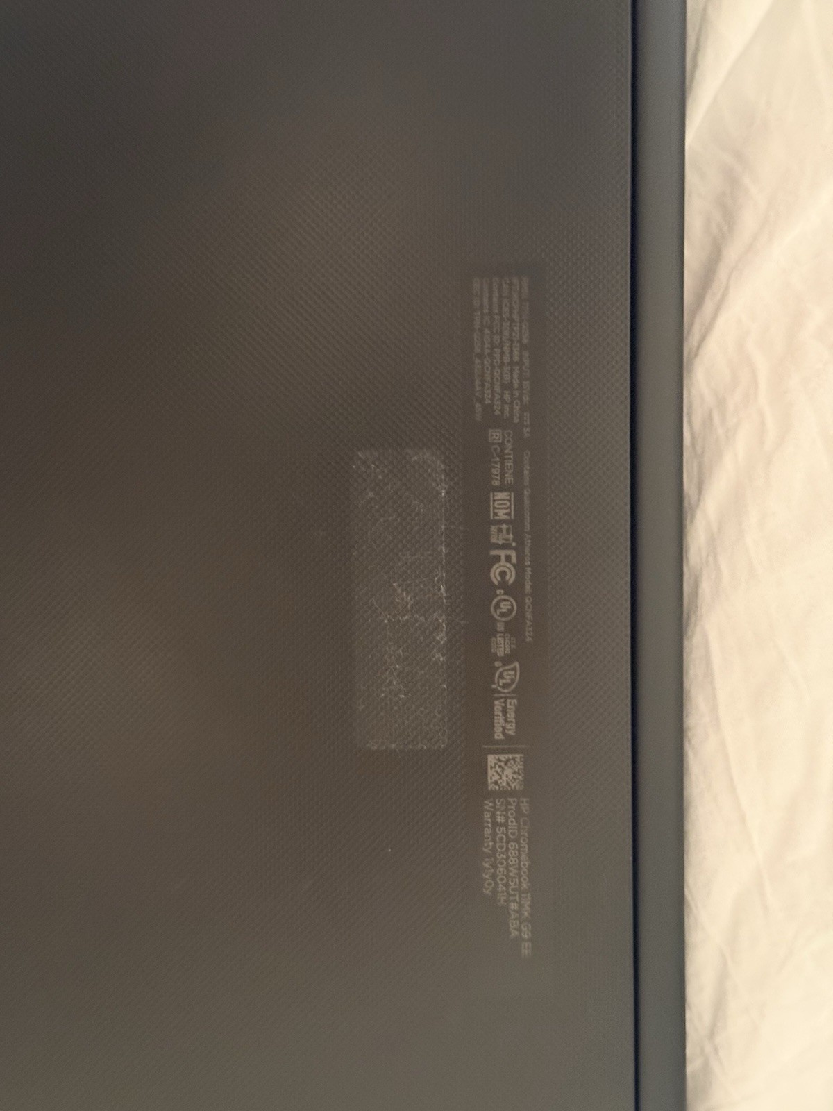 HP Chromebook 11 G4 EE 11.6″ Celeron Laptop w/ Charger & UZBL Case