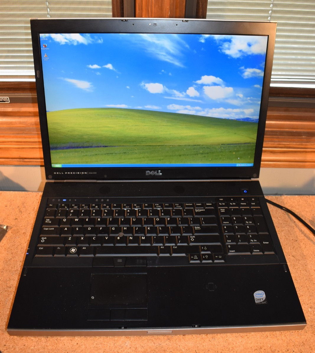 Dell Precision M6400 17″ Windows XP Quad Q9300 1TB NVidia 3700M 1920×1200 WUXGA