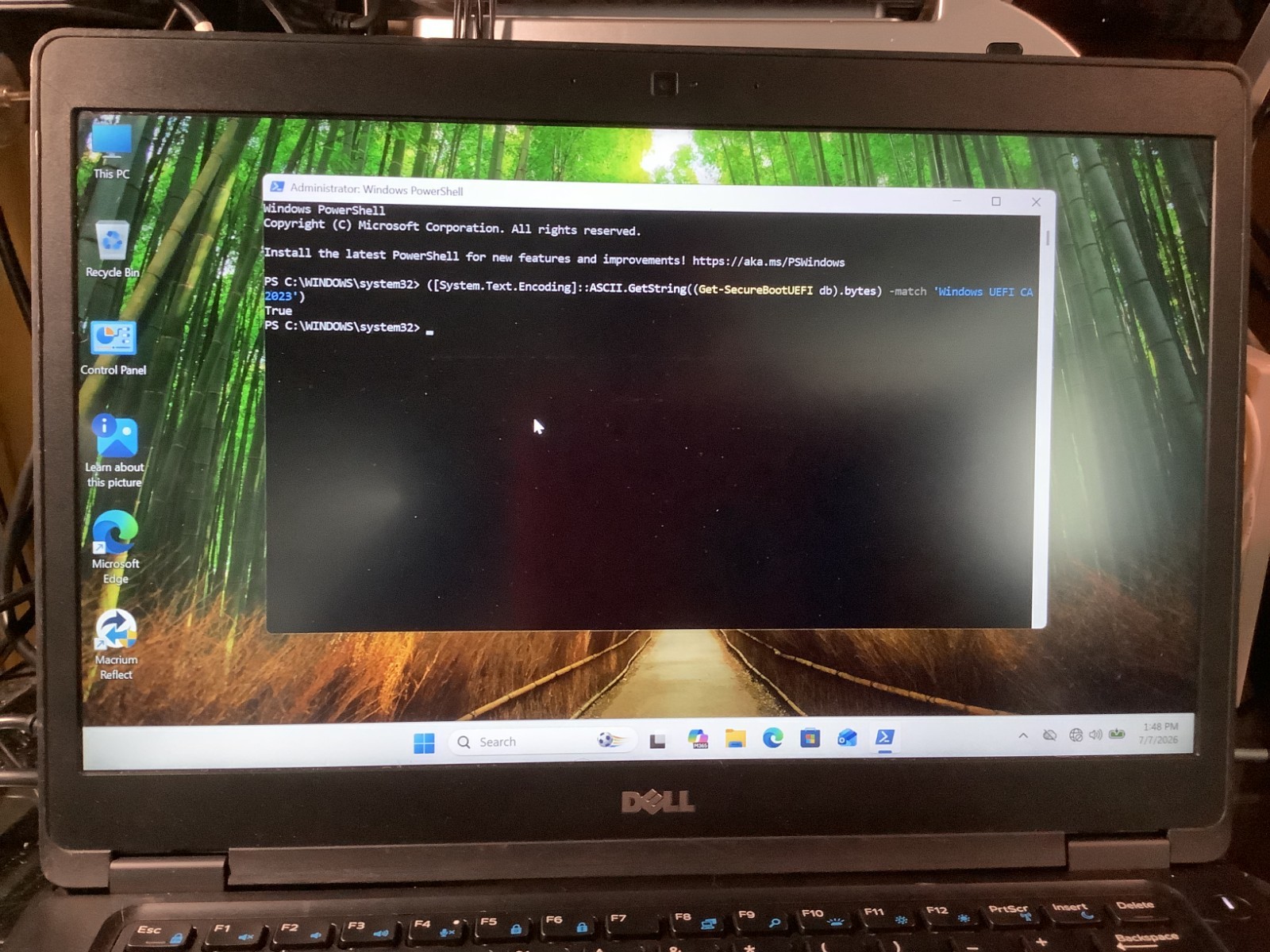Dell Latitude 5480, i7-7820HQ – 8 GB – 256 GB NVMe + 32 GB Windows 11 Pro 25H2