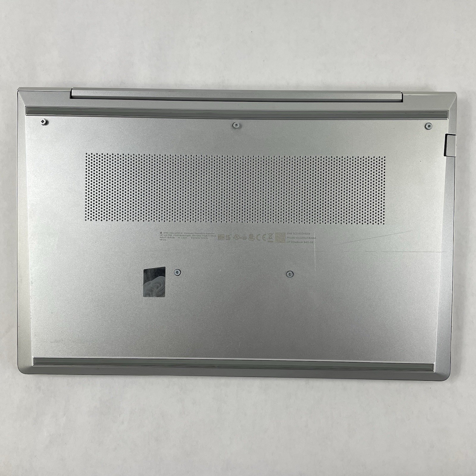 HP EliteBook 640 G9 14″ i5-1235U 3.96 GHz 16 GB RAM No SSD/OS/AC