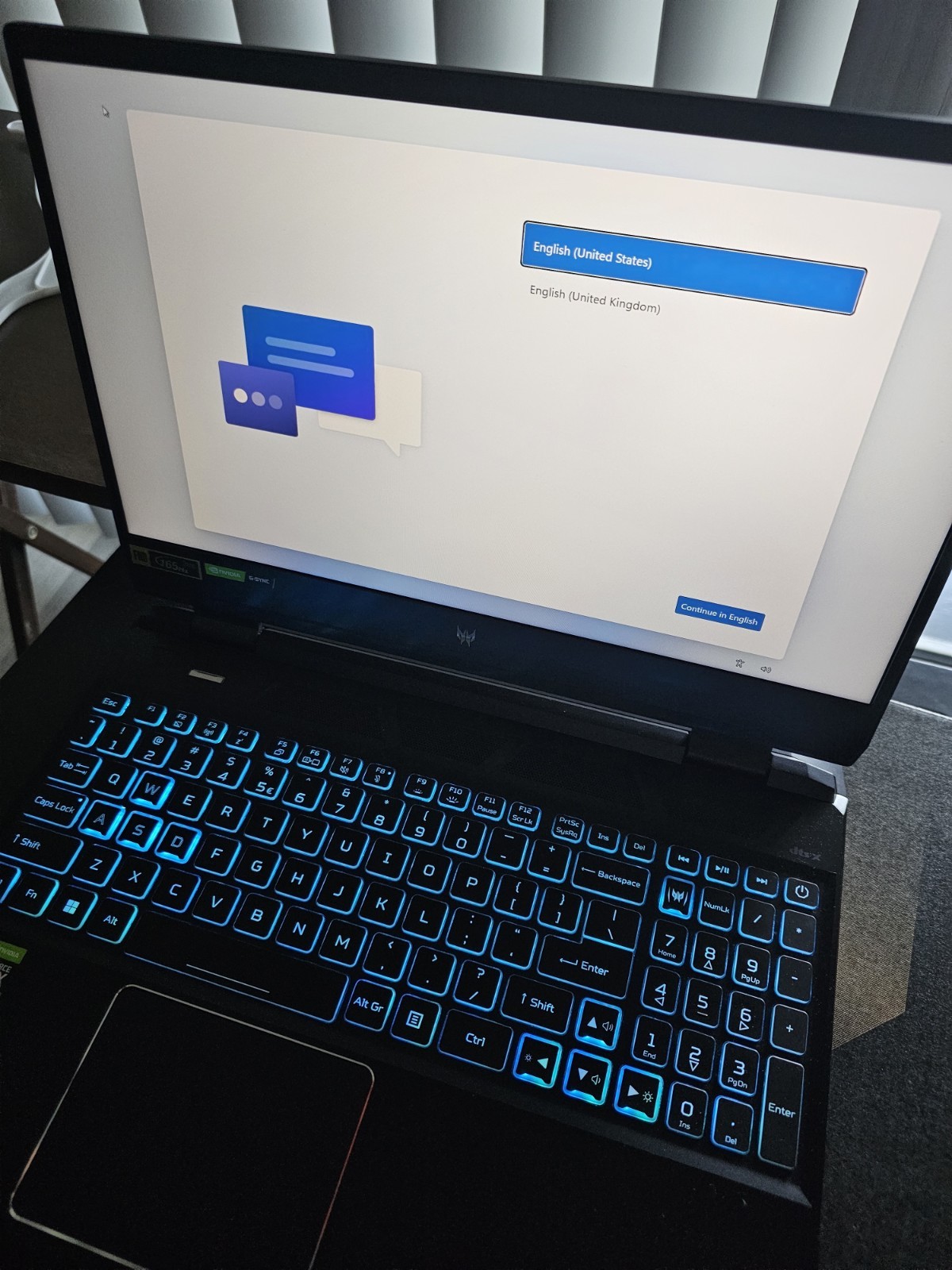 Acer Predator Helios 300 15.6″ 165Hz i7-12700H RTX 3060 6GB 16GB DDR5 512GB SSD