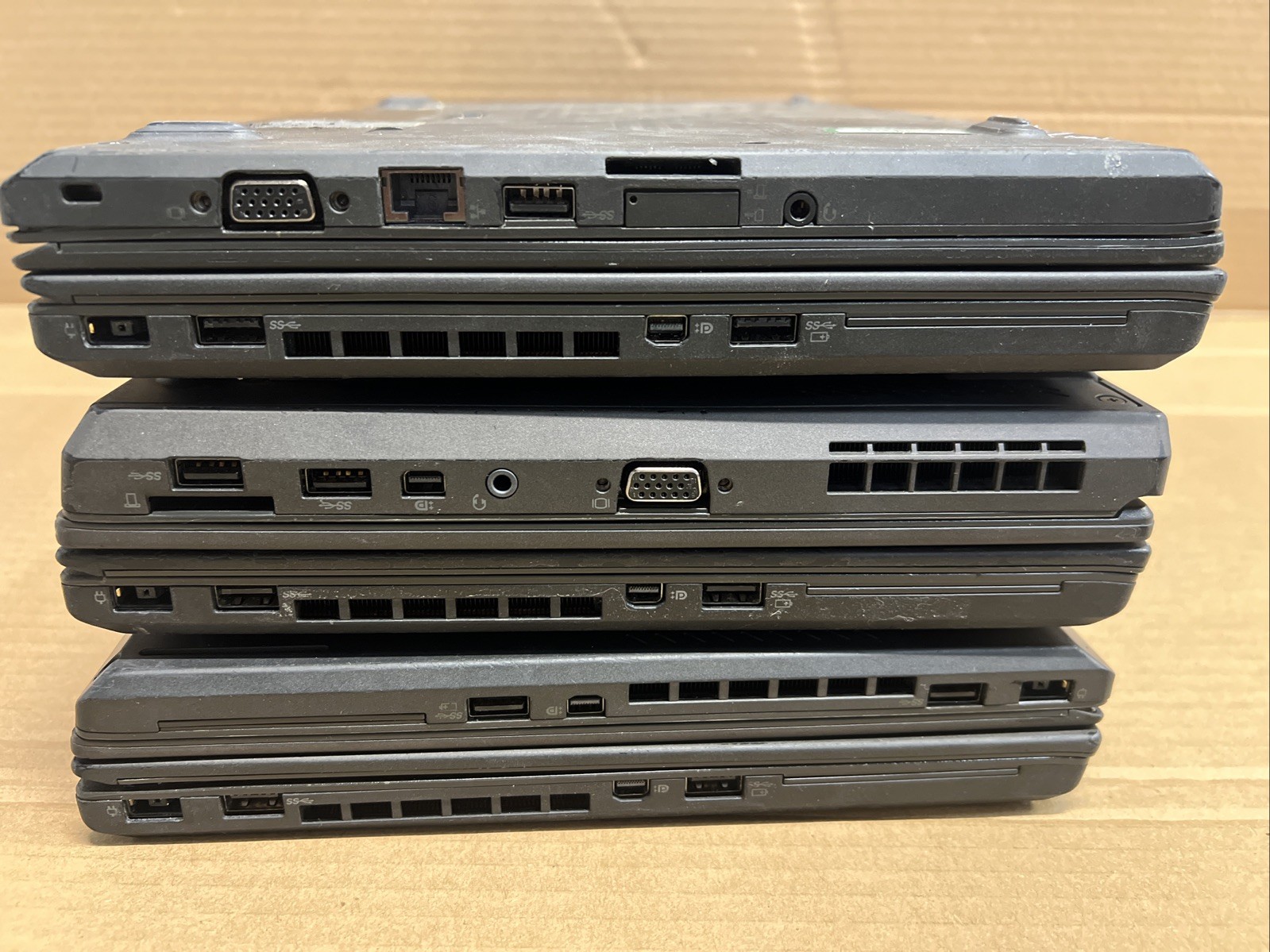 Lot of 6 Lenovo ThinkPad T460 T450s T440 i5 8-16GB RAM Laptop
